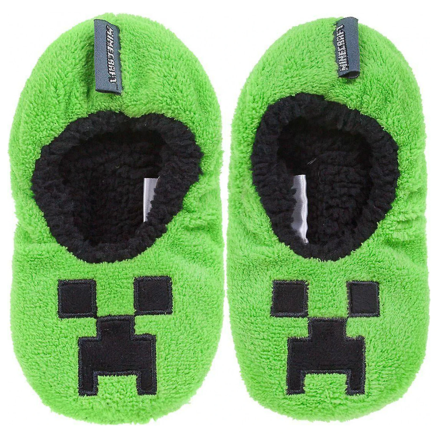 Minecraft Creeper Kids' Winter Slippers  product photo