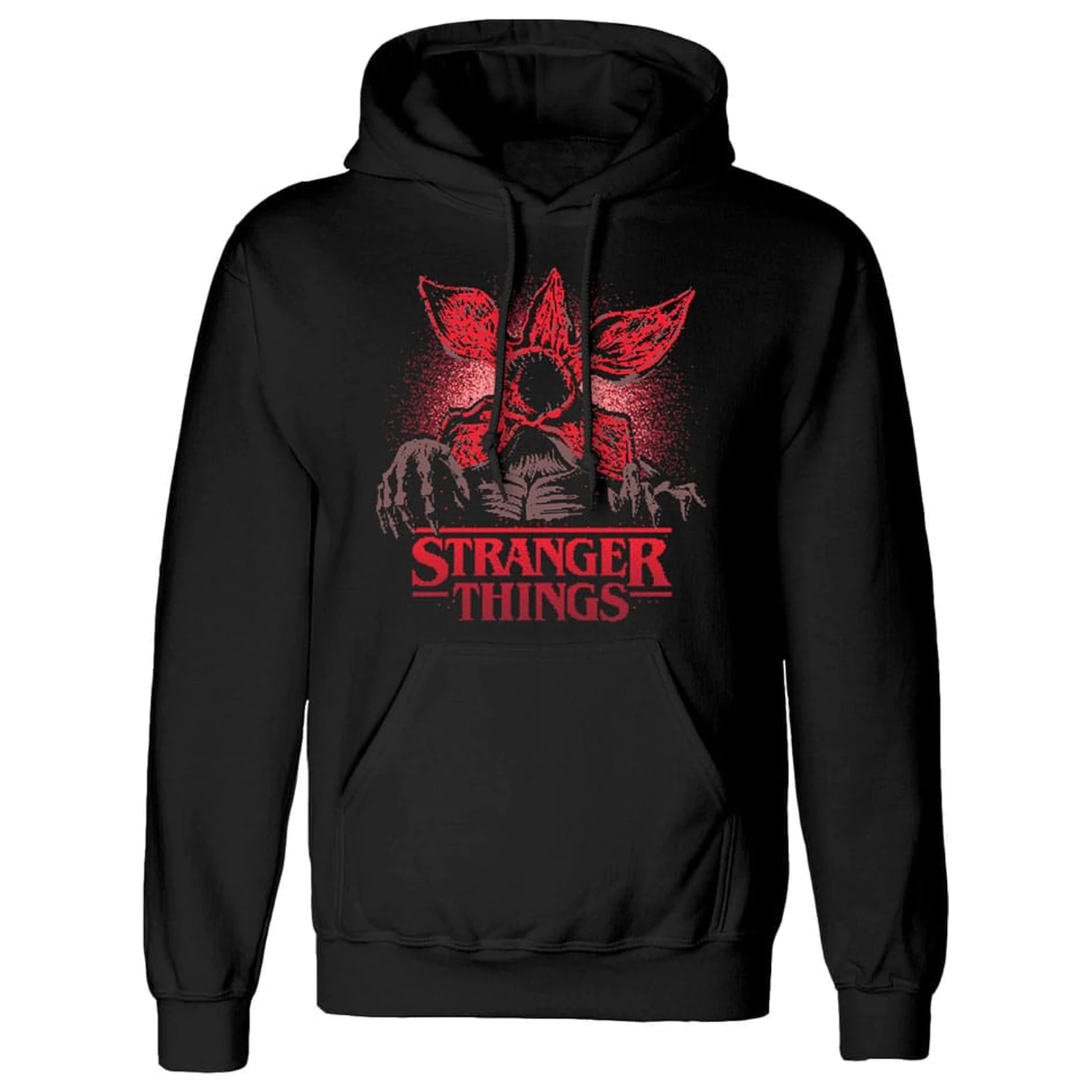Stranger Things Hooded Sweater Pixel Demogorgon  product photo