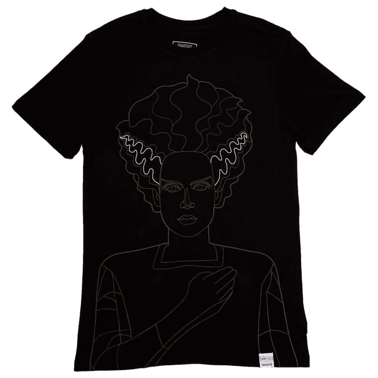 Universal Monsters by Loungefly Tee T-Shirt Unisex Bride of Frankenstein  product photo