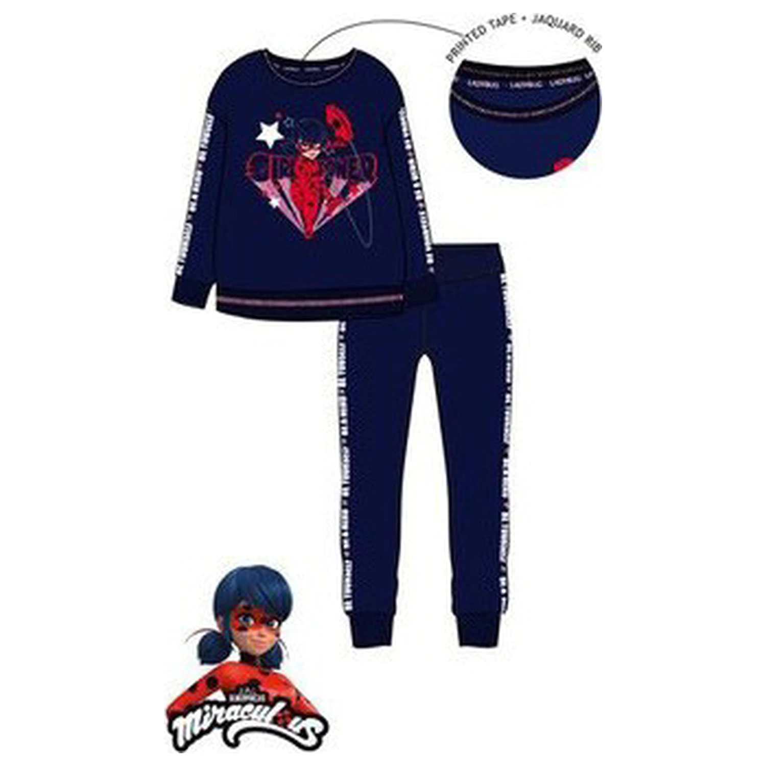 Miraculous Power Blue Kids' Tracksuit, Jogging Set product photo