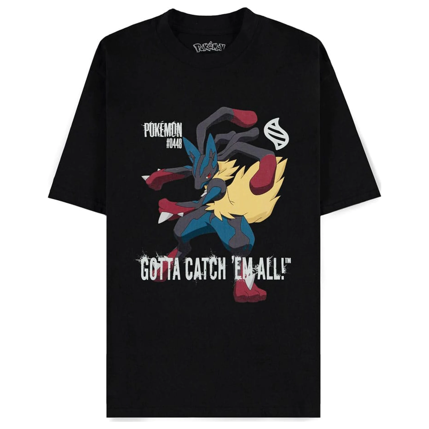 Pokémon Mega Evolutions T-Shirt Mega Lucario Gotta Catch Em All  product photo