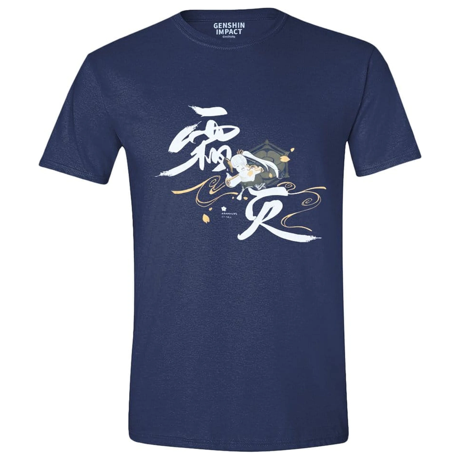 Genshin Impact T-Shirt Kamisato Ayaka Frostlake Heron product photo