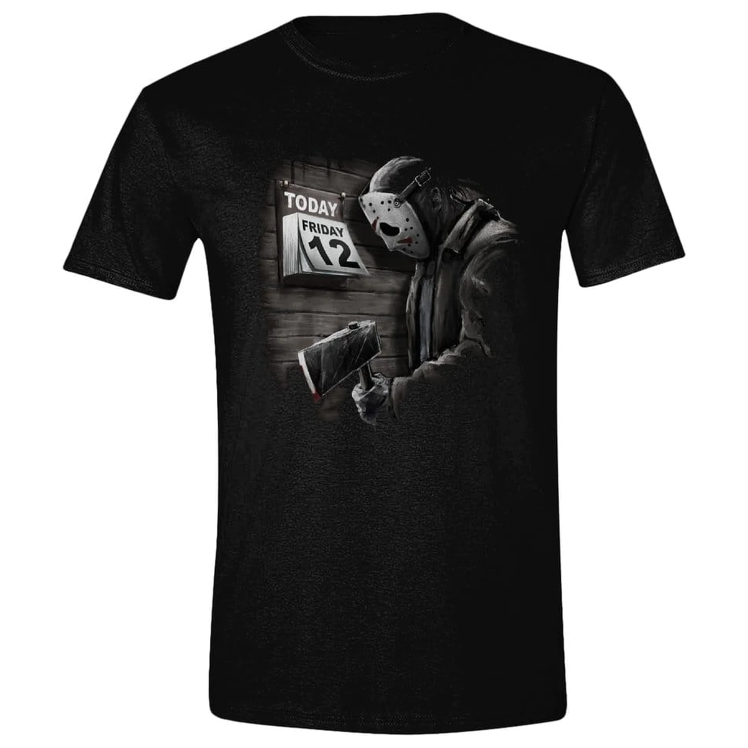 Friday the 13th T-Shirt Friday 12th Sad  product photo