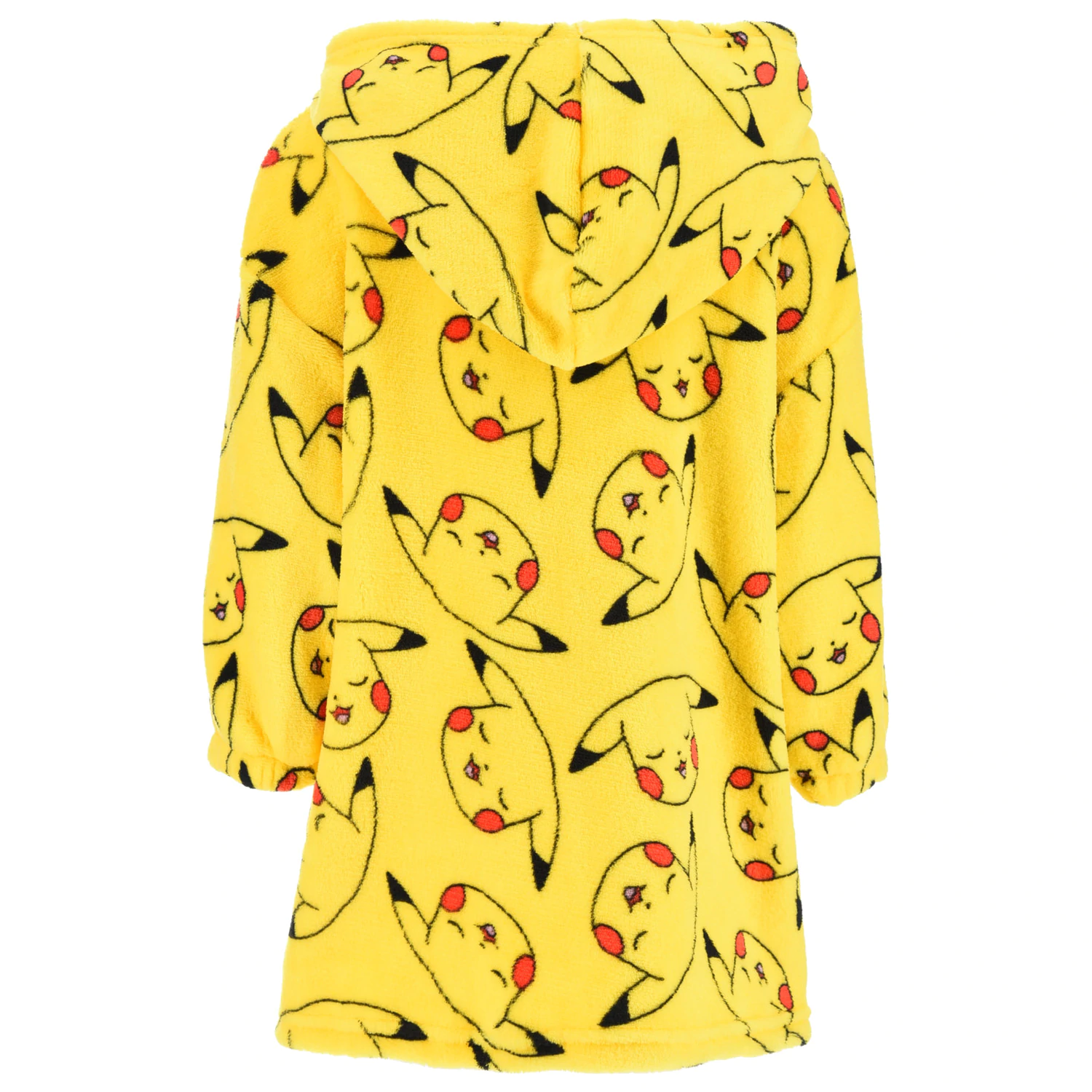 Pokemon Pikachu Wearable Plush Fleece Blanket Poncho product photo