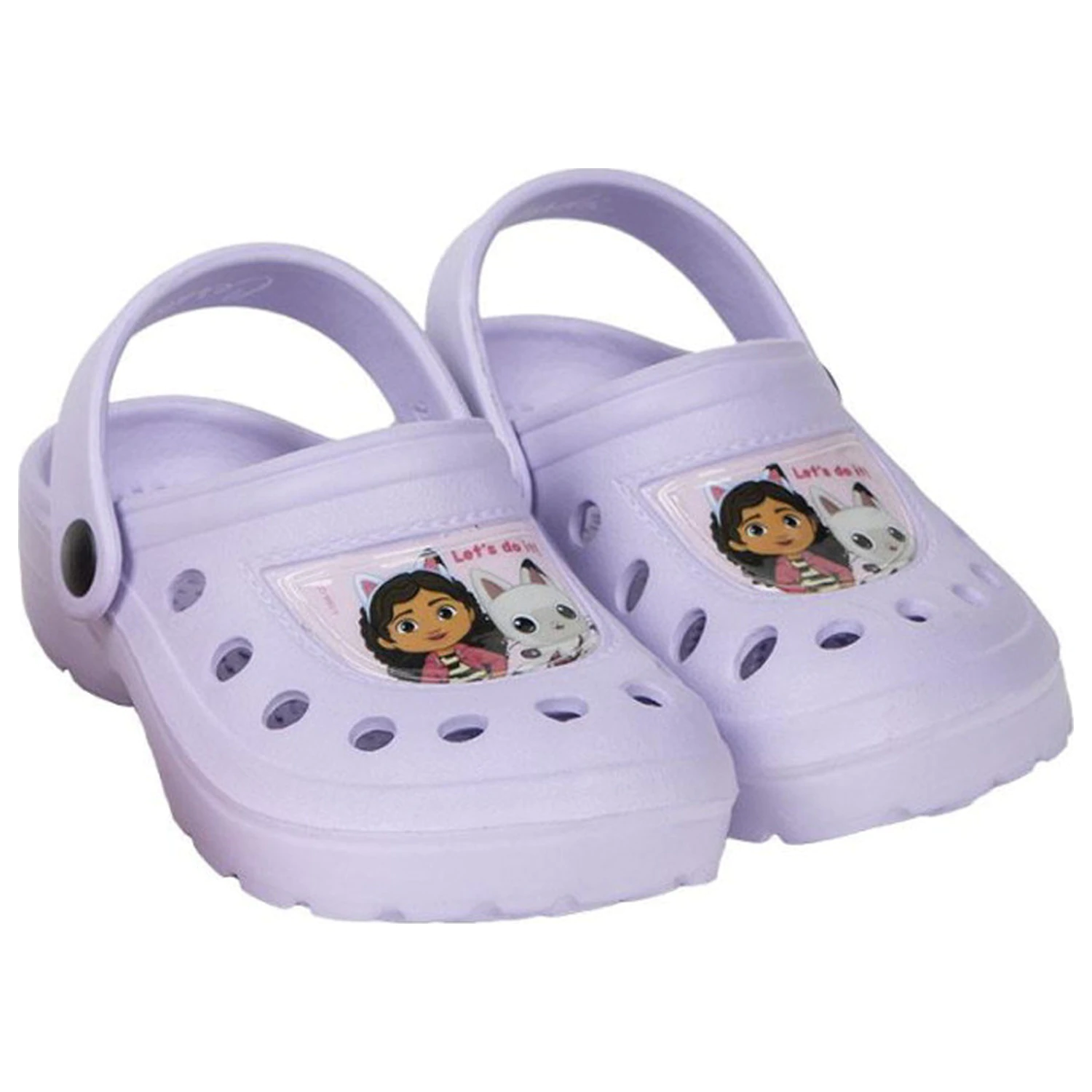 Gabi's Dollhouse Let's Do In children's slipper clog  product photo