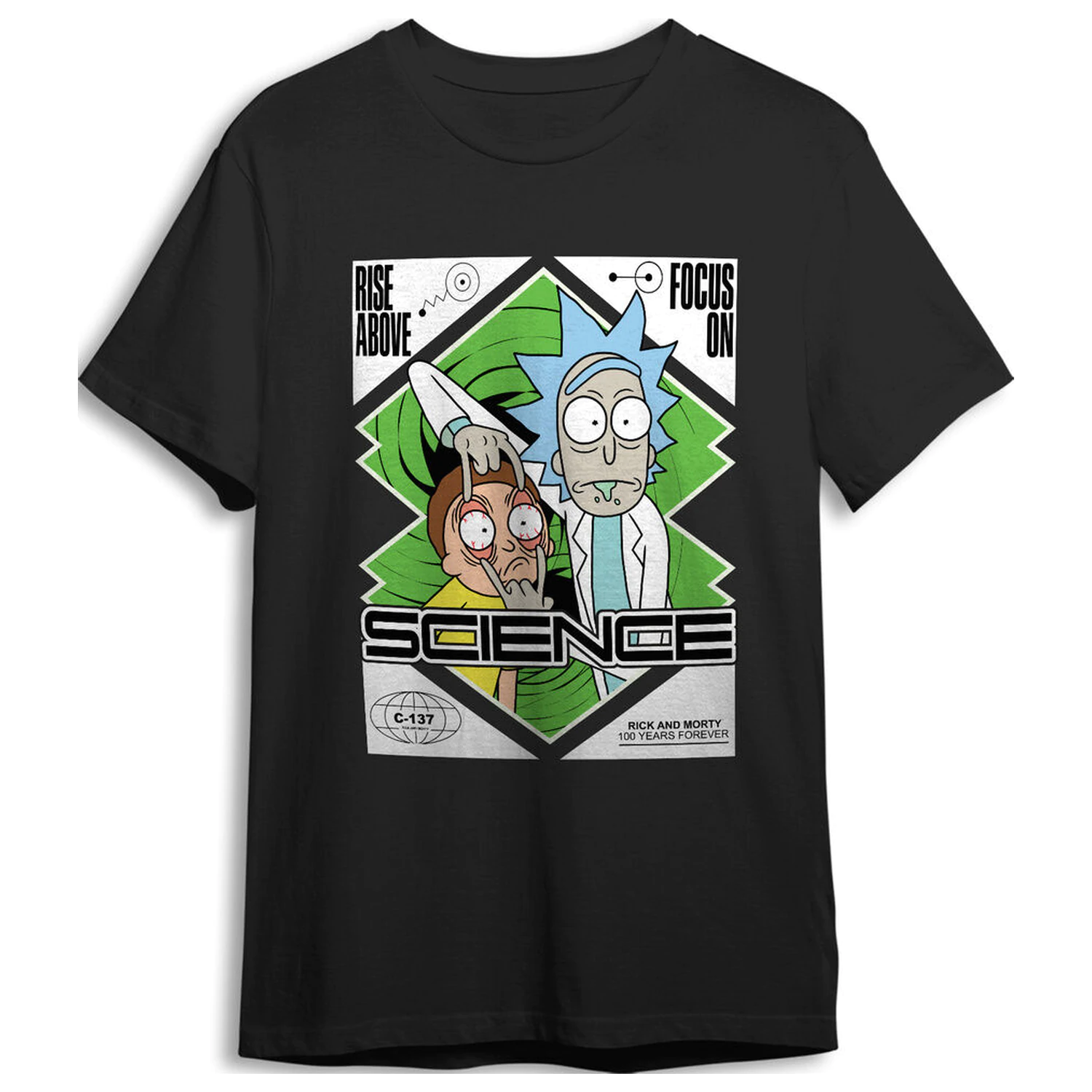 Rick & Morty Science adult t-shirt  product photo