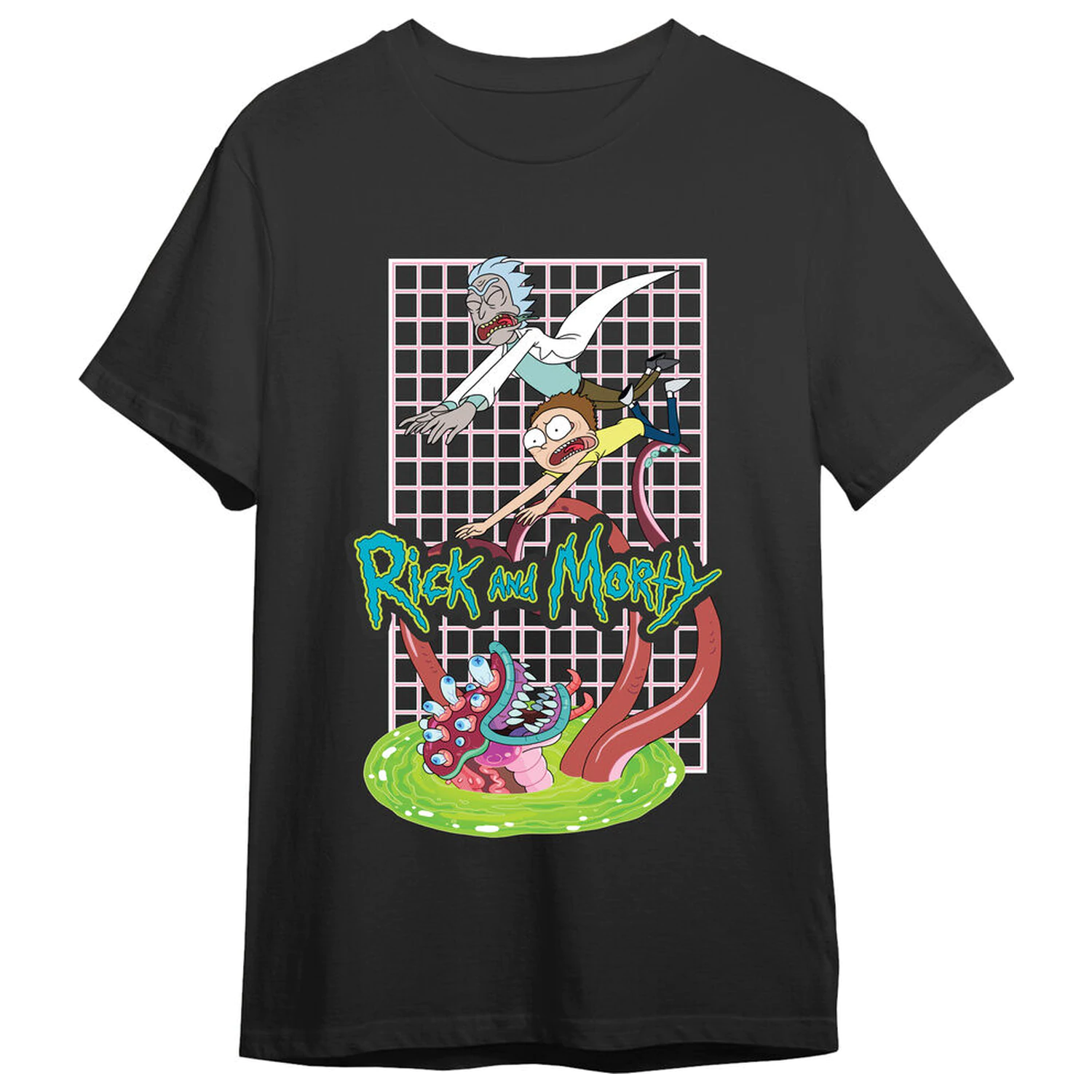 Rick & Morty Monster adult t-shirt  product photo