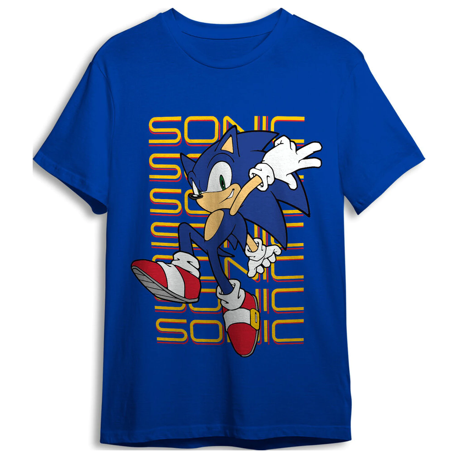 Sonic the Hedgehog adult t-shirt  product photo