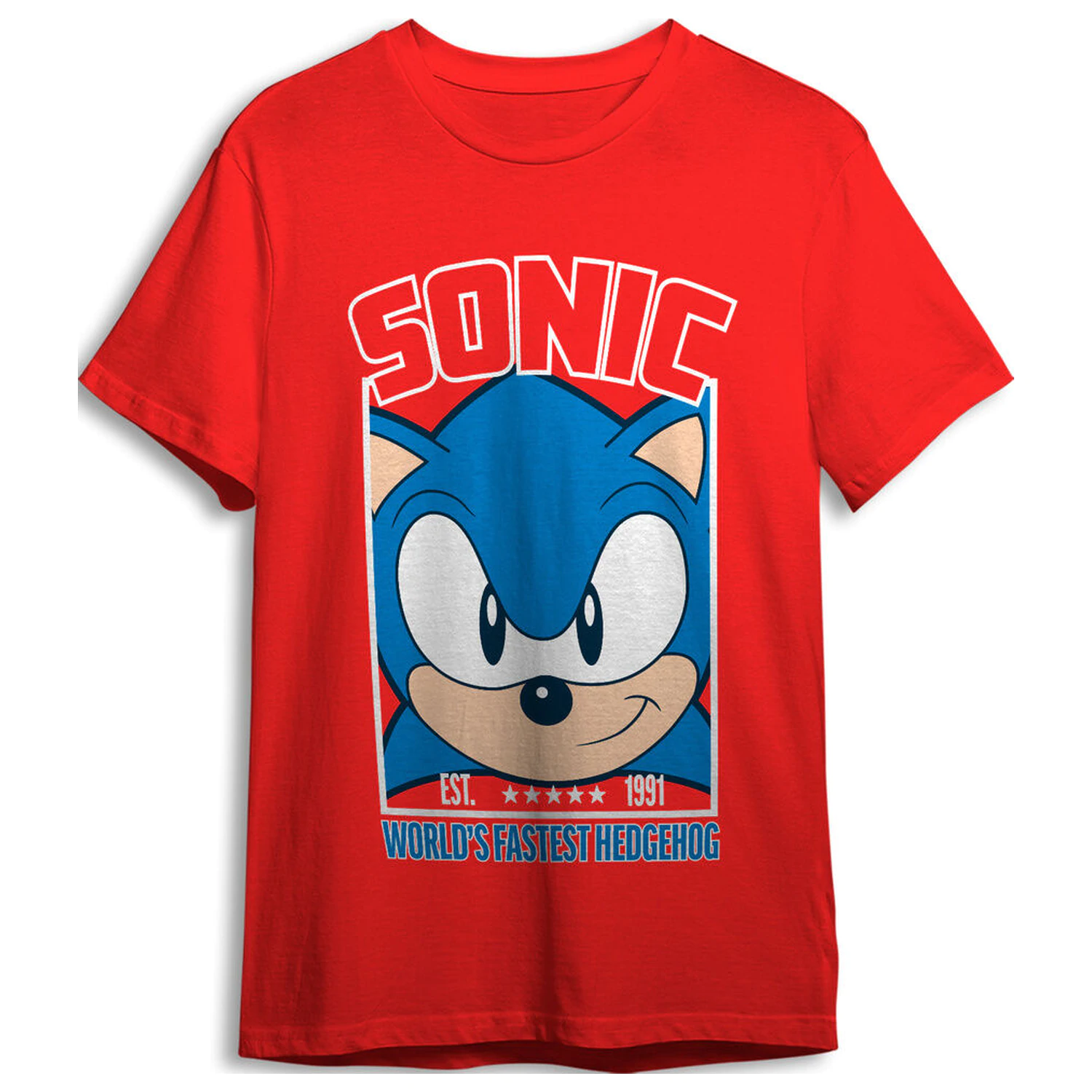 Sonic the Hedgehog Fastest adult t-shirt  product photo
