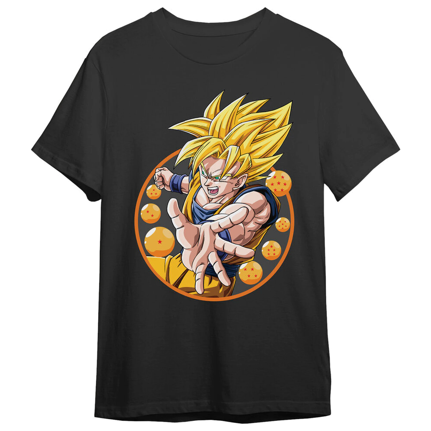 Dragon Ball Z Goku Super Saiyan adult t-shirt  product photo