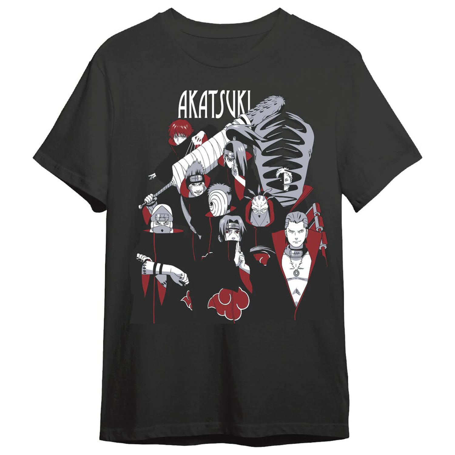 Naruto Shippuden Akatsuki adult t-shirt product photo