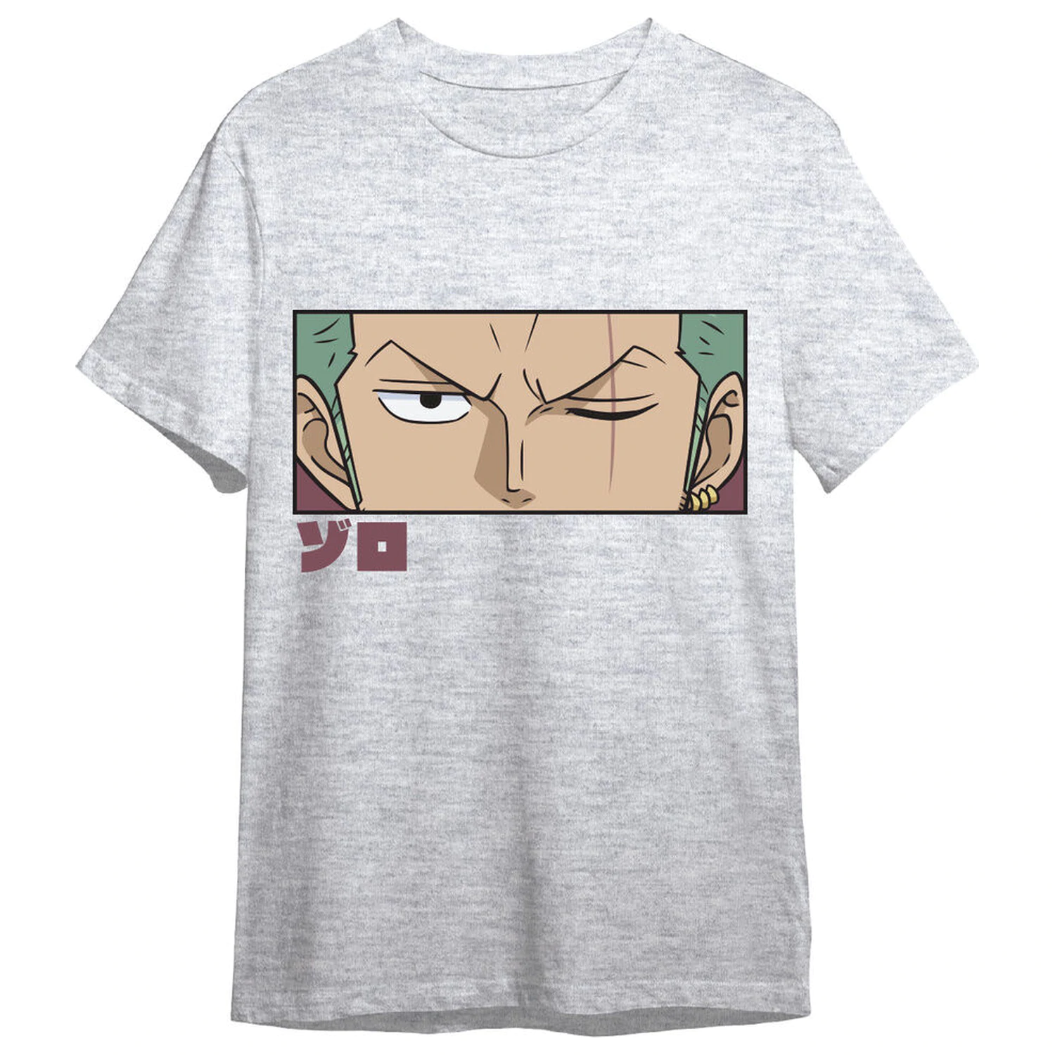 One Piece Roronoa Zoro Eyes adult t-shirt product photo