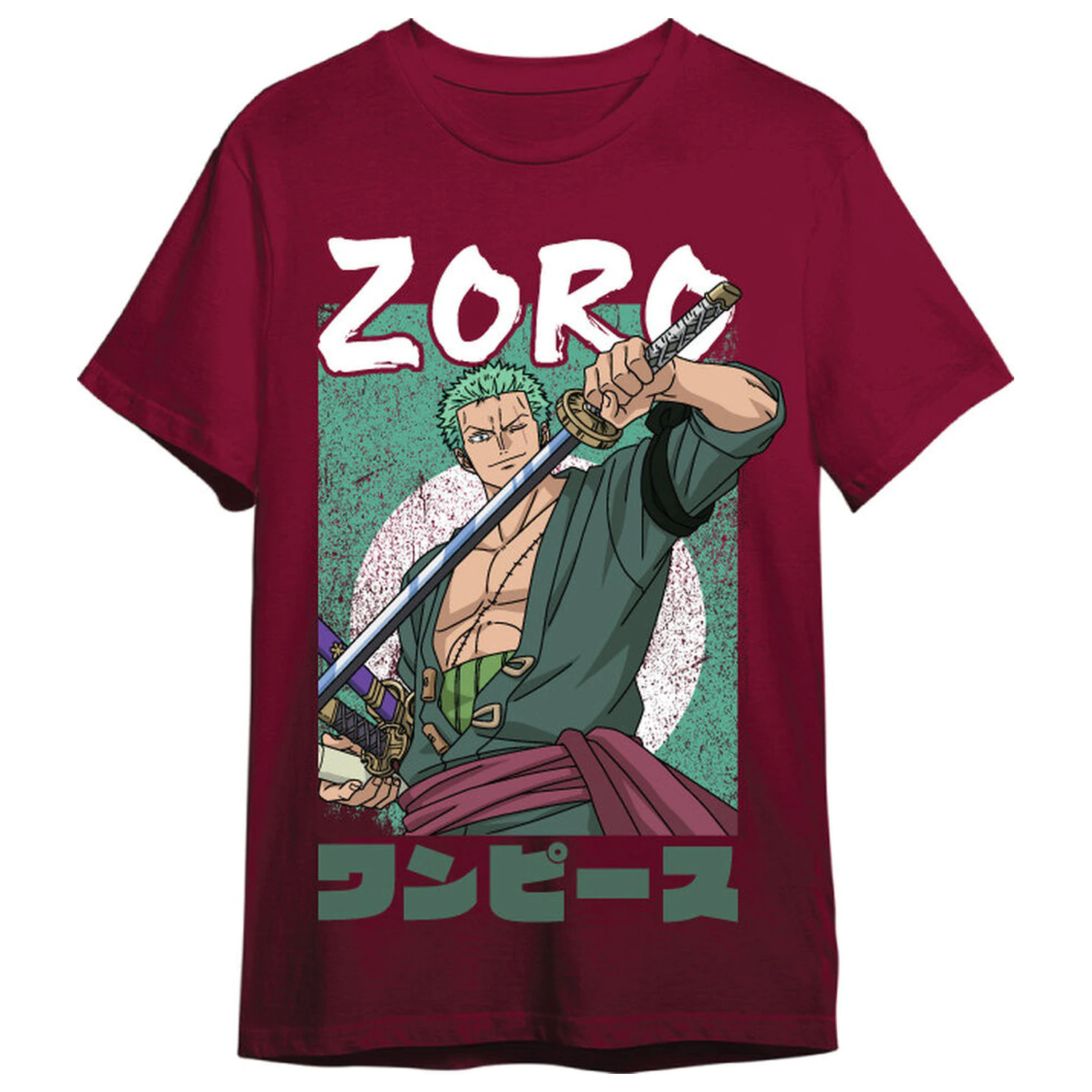 One Piece Roronoa Zoro adult t-shirt product photo