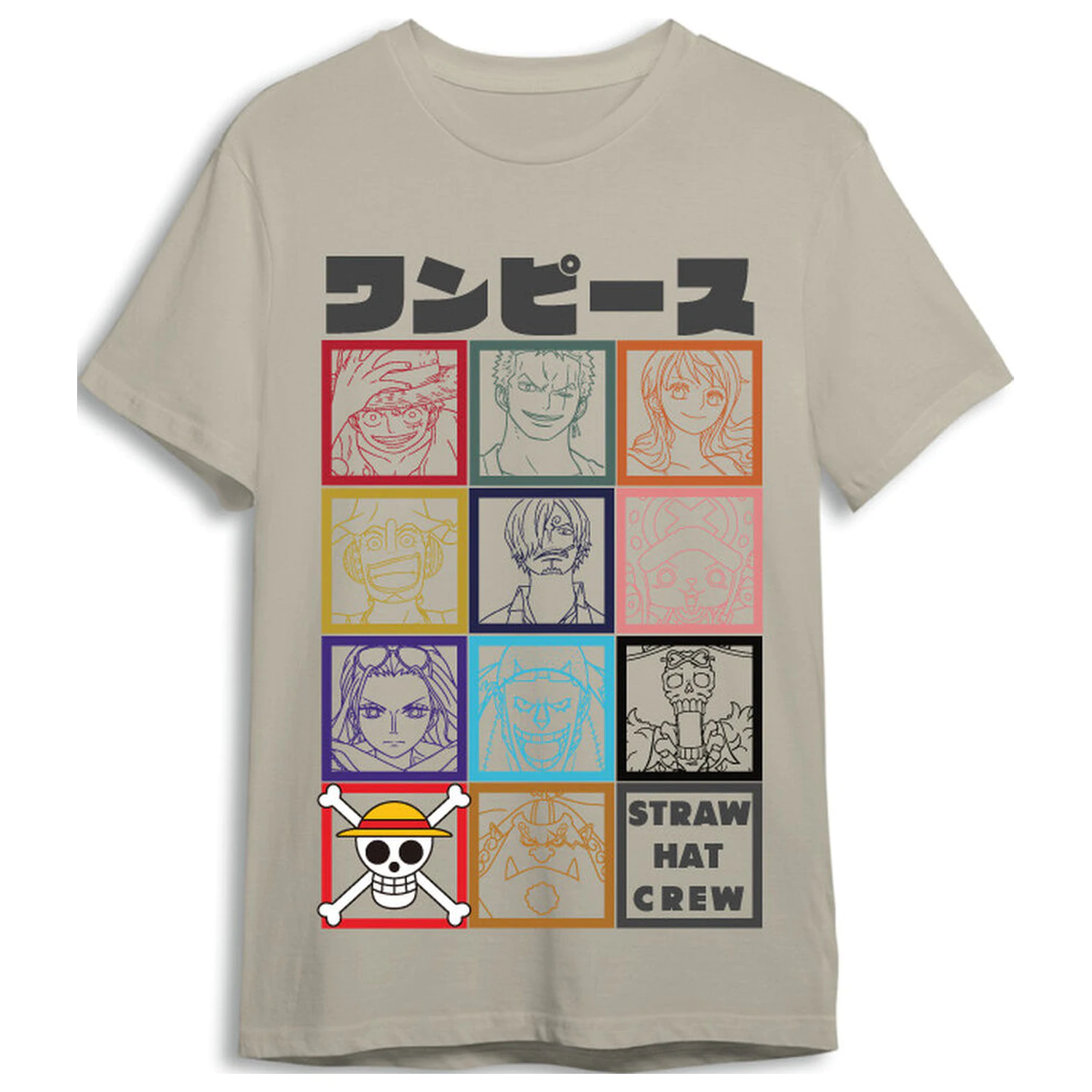 One Piece Straw Hat Crew adult t-shirt  product photo