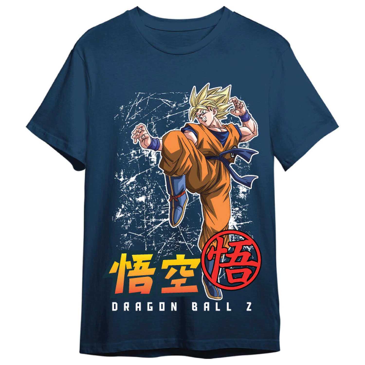 Dragon Ball Z Goku Super Saiyan adult t-shirt  product photo