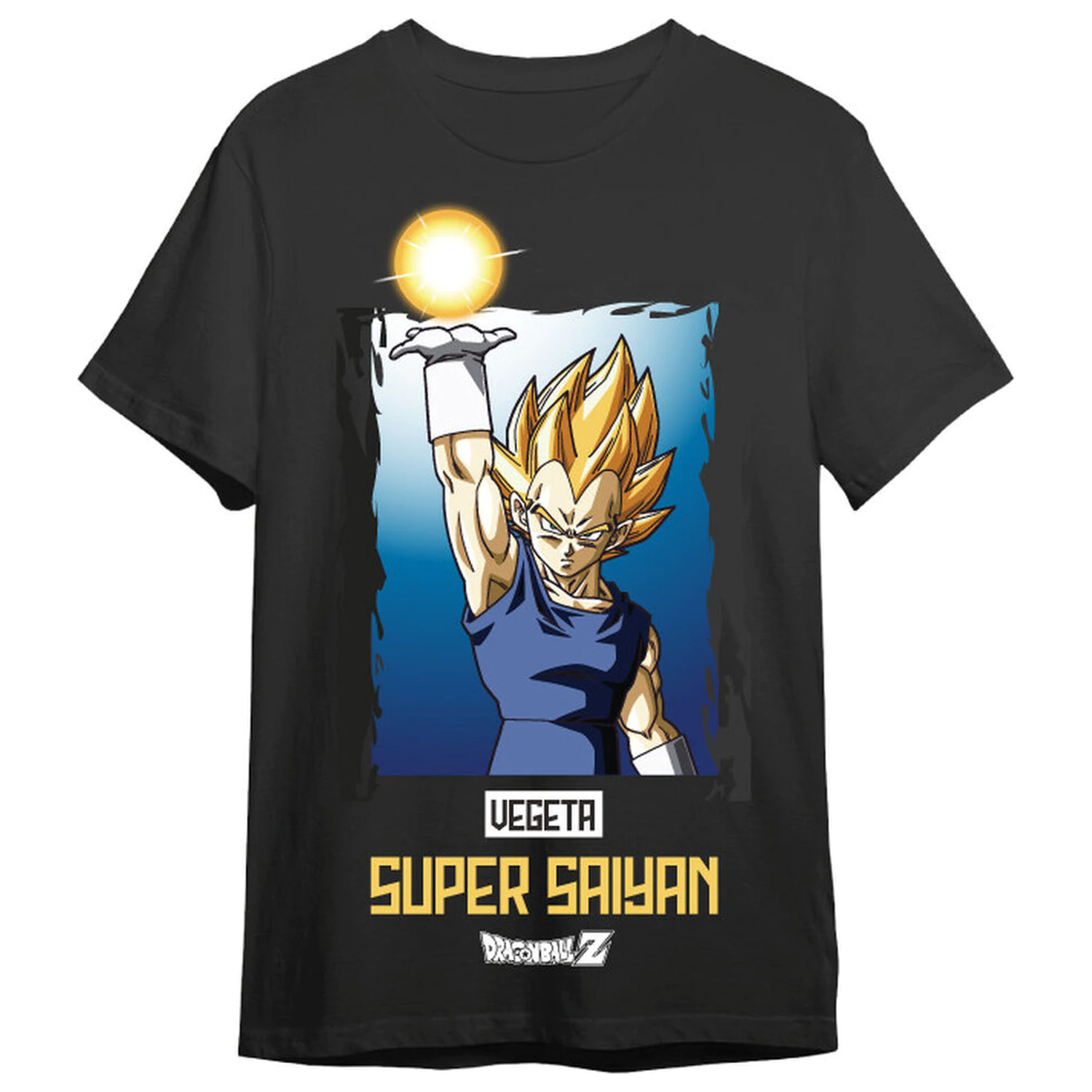 Dragon Ball Z Vegeta Super Saiyan adult t-shirt  product photo
