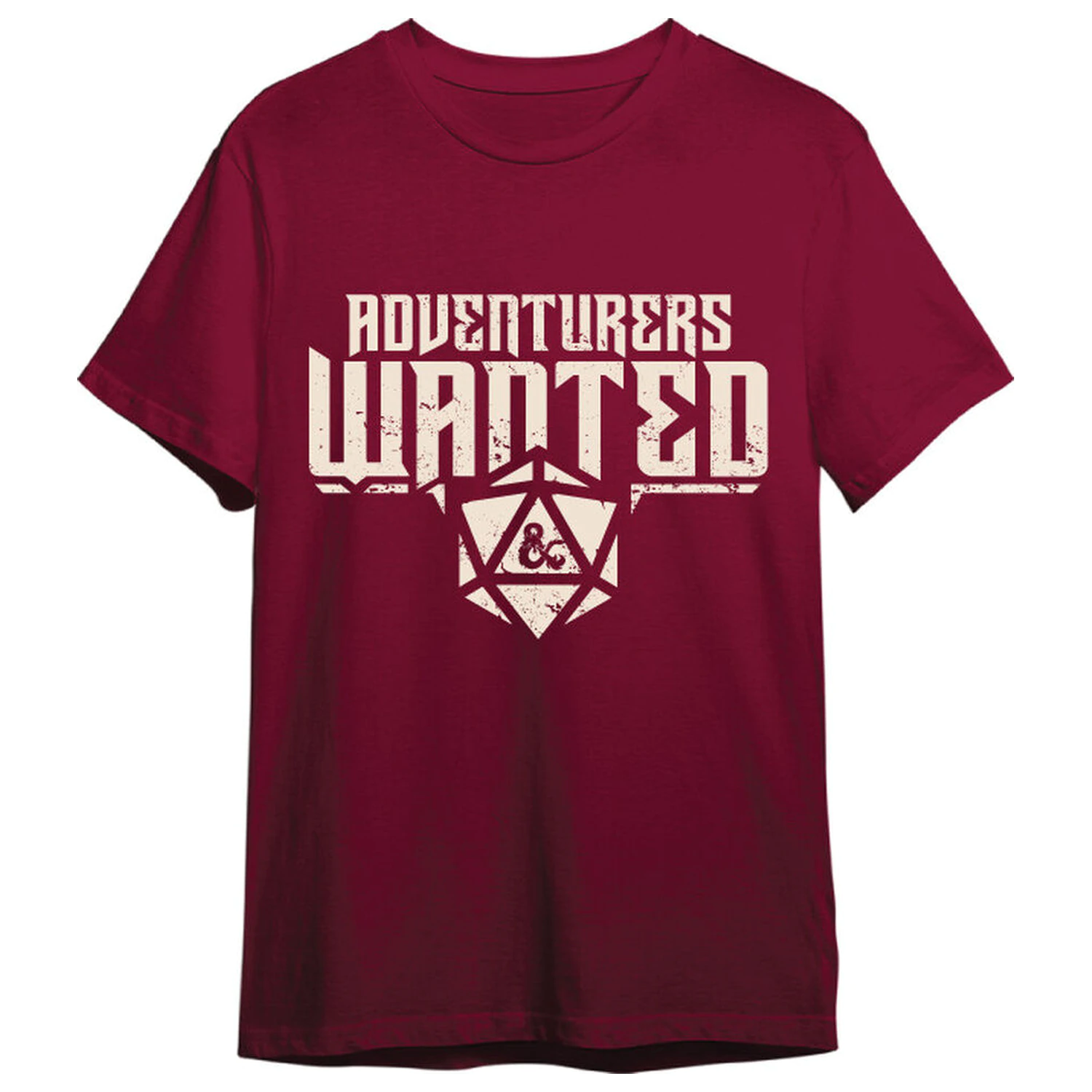 Dungeons & Dragons Adventurers Wanted adult t-shirt  product photo