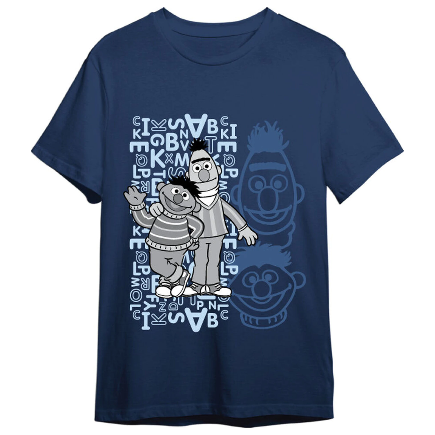 Sesame Street Ernie & Bert adult t-shirt  product photo