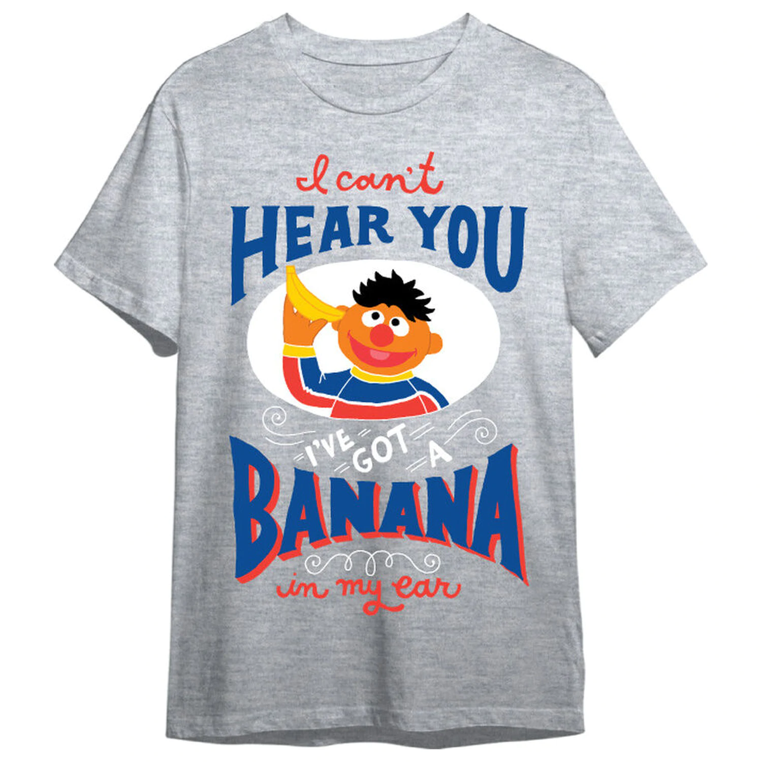 Sesame Street Ernie Banana adult t-shirt product photo
