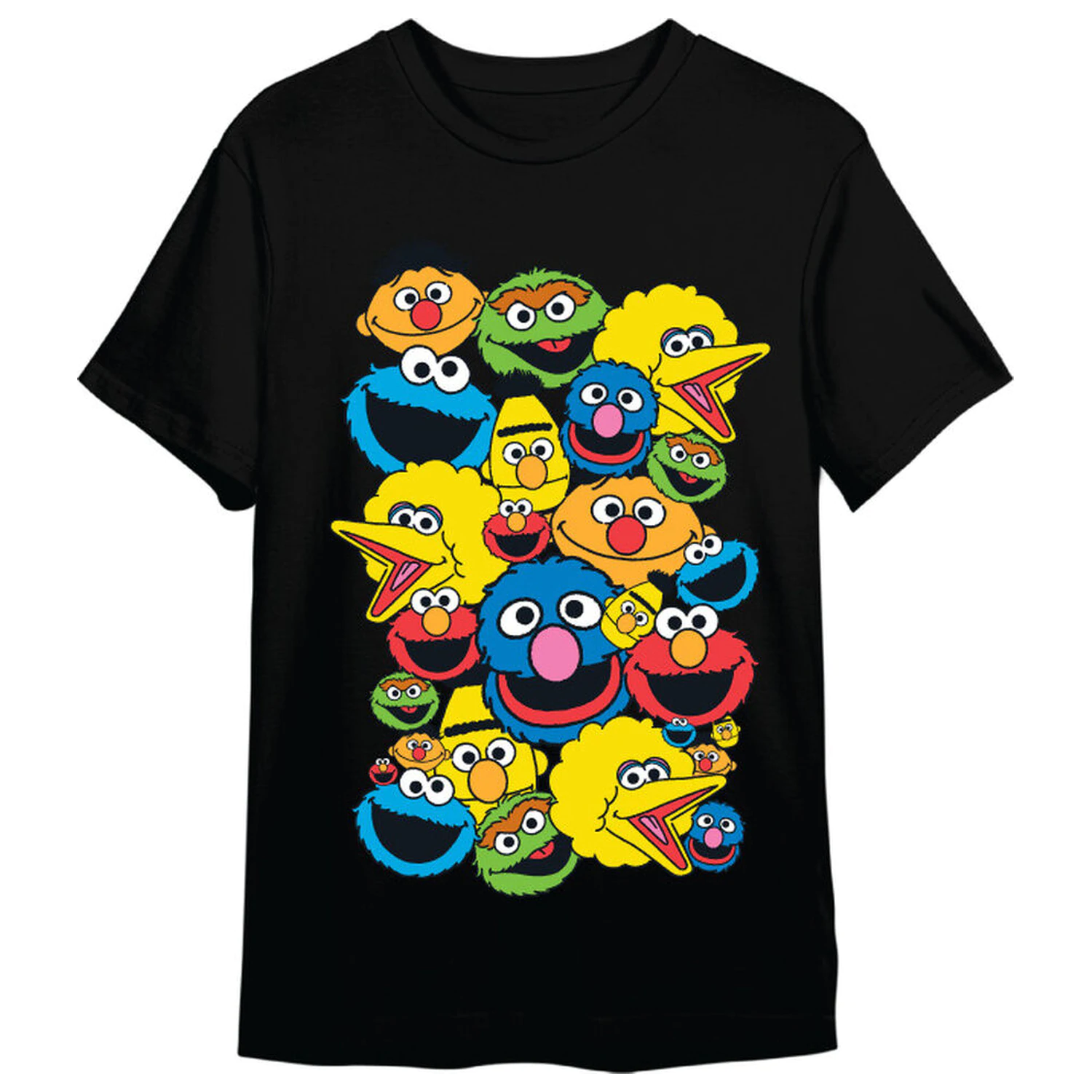 Sesame Street Heads adult t-shirt  product photo