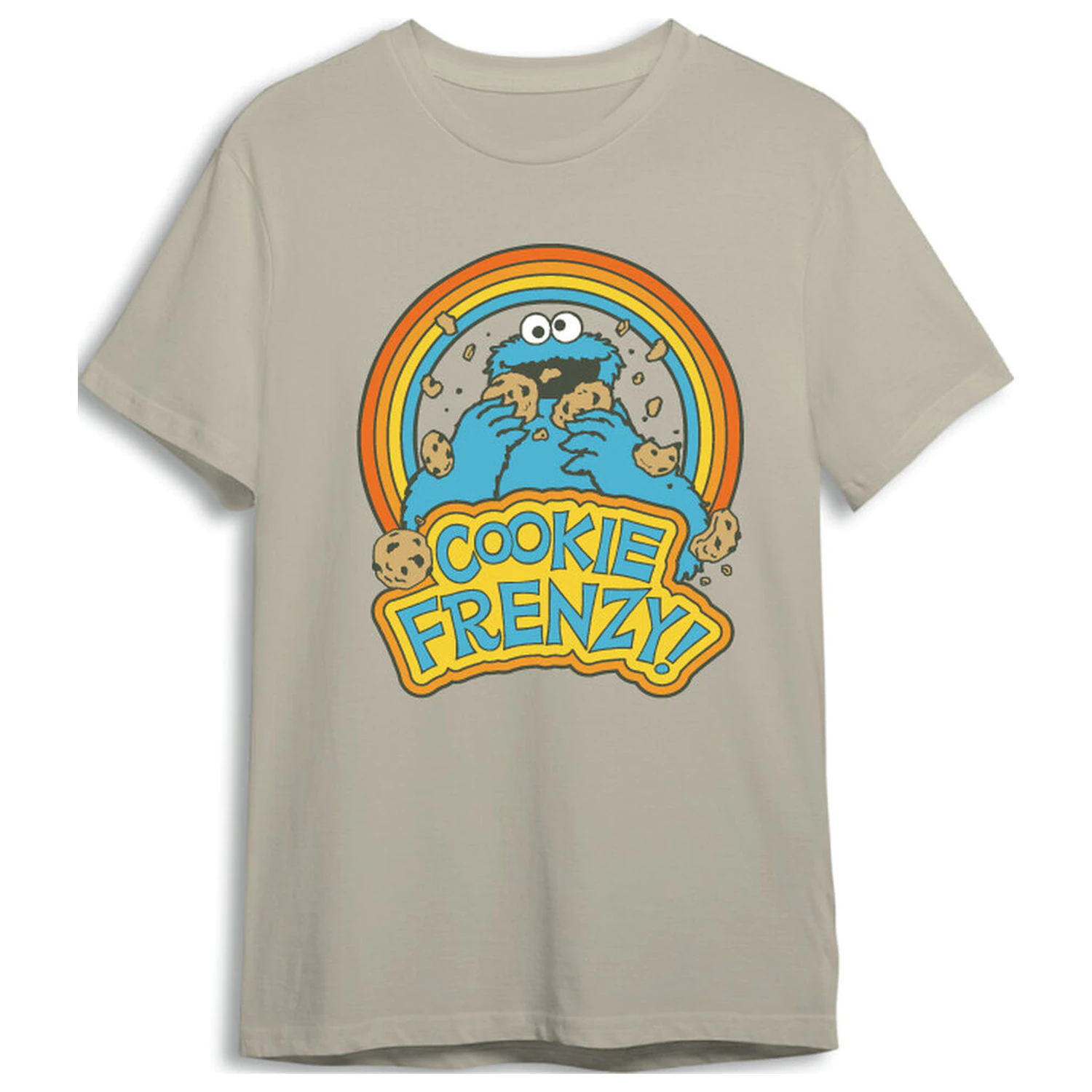 Sesame Street Triki Cookie Monster adult t-shirt product photo