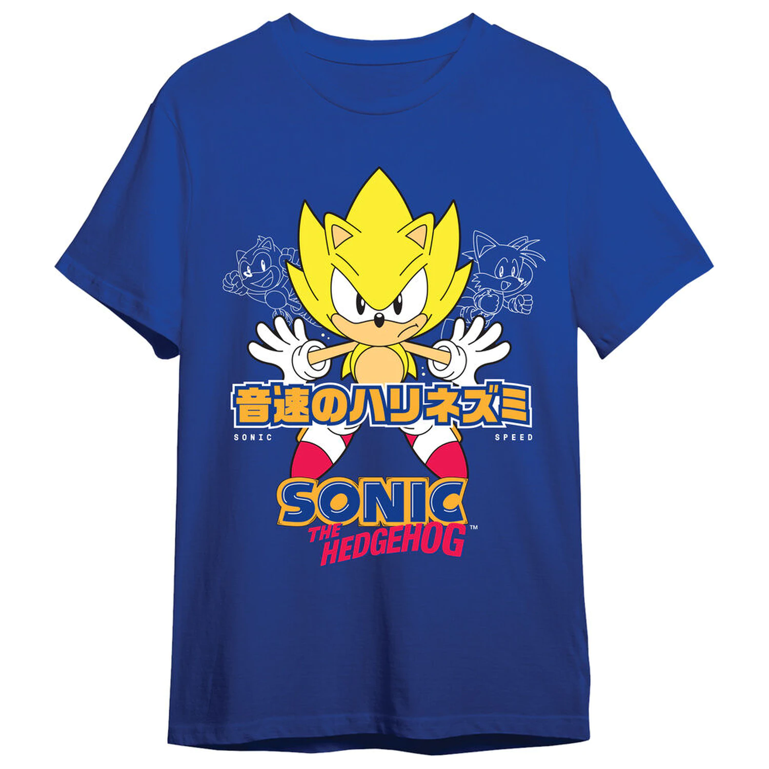 Sonic the Hedgehog adult t-shirt product photo