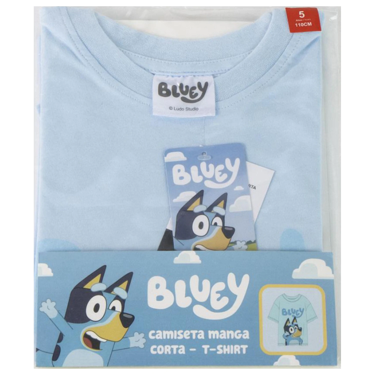 Bluey Smile Kids' Short T-Shirt, Top  product photo