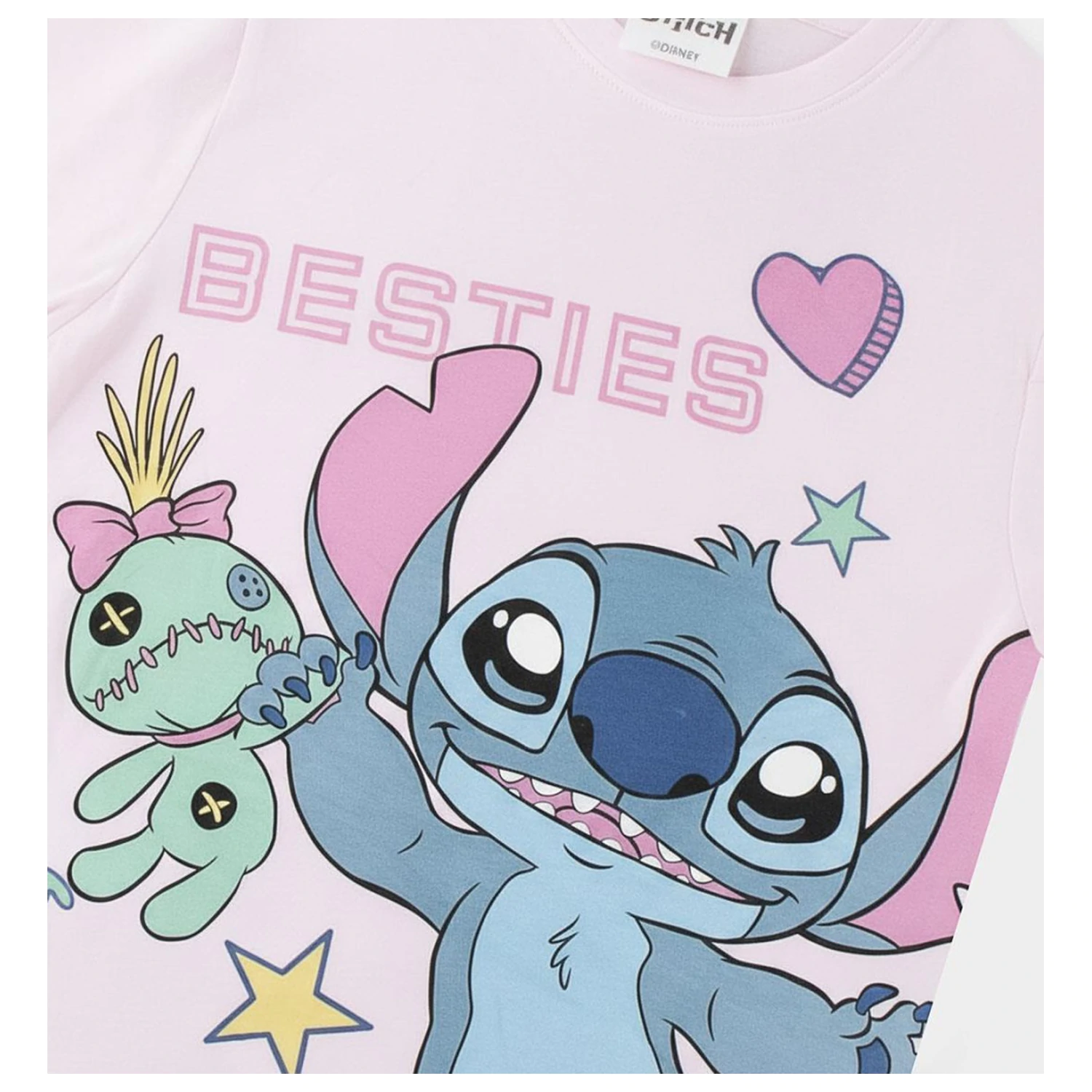 Stitch Besties kids' short-sleeve T-shirt, top product photo