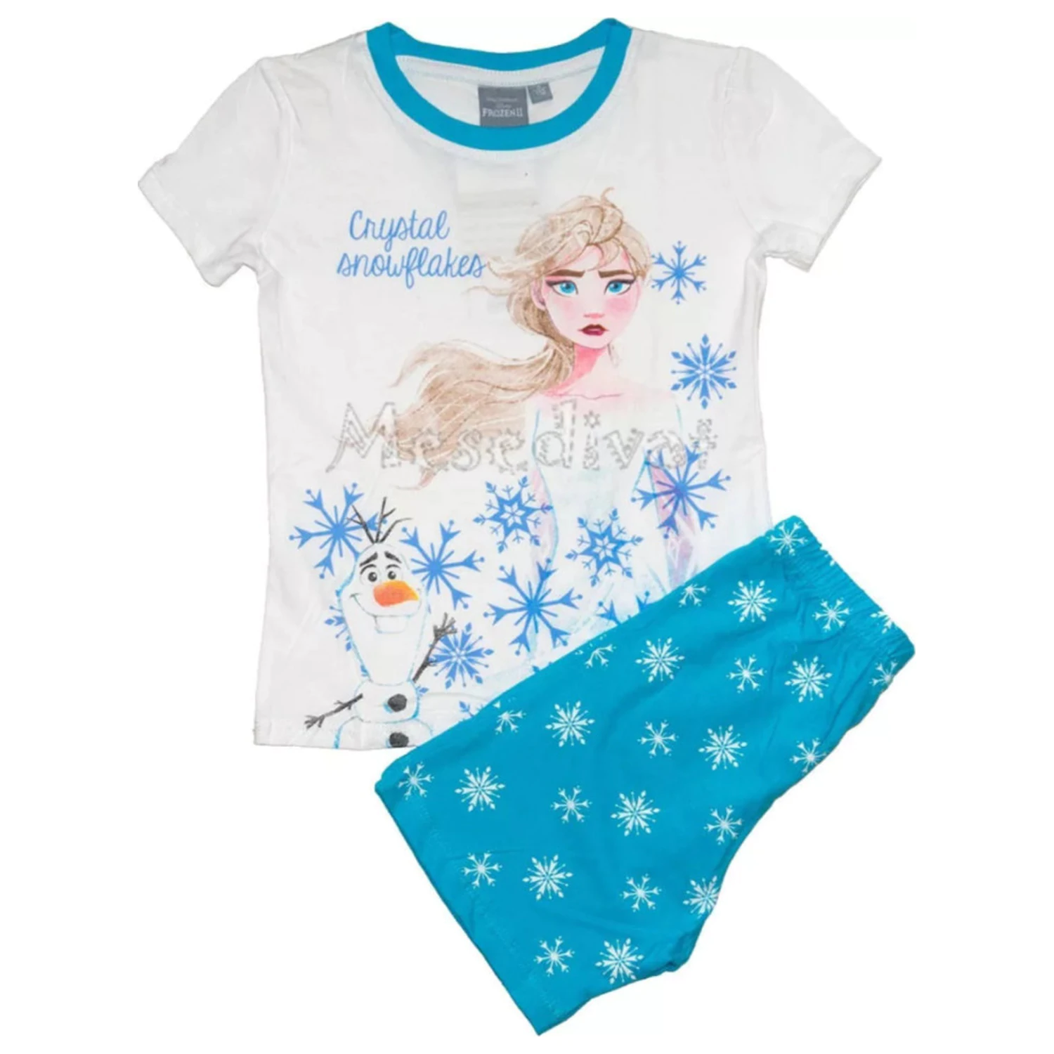 Disney Frozen Crystal Short Pajamas for Kids  product photo