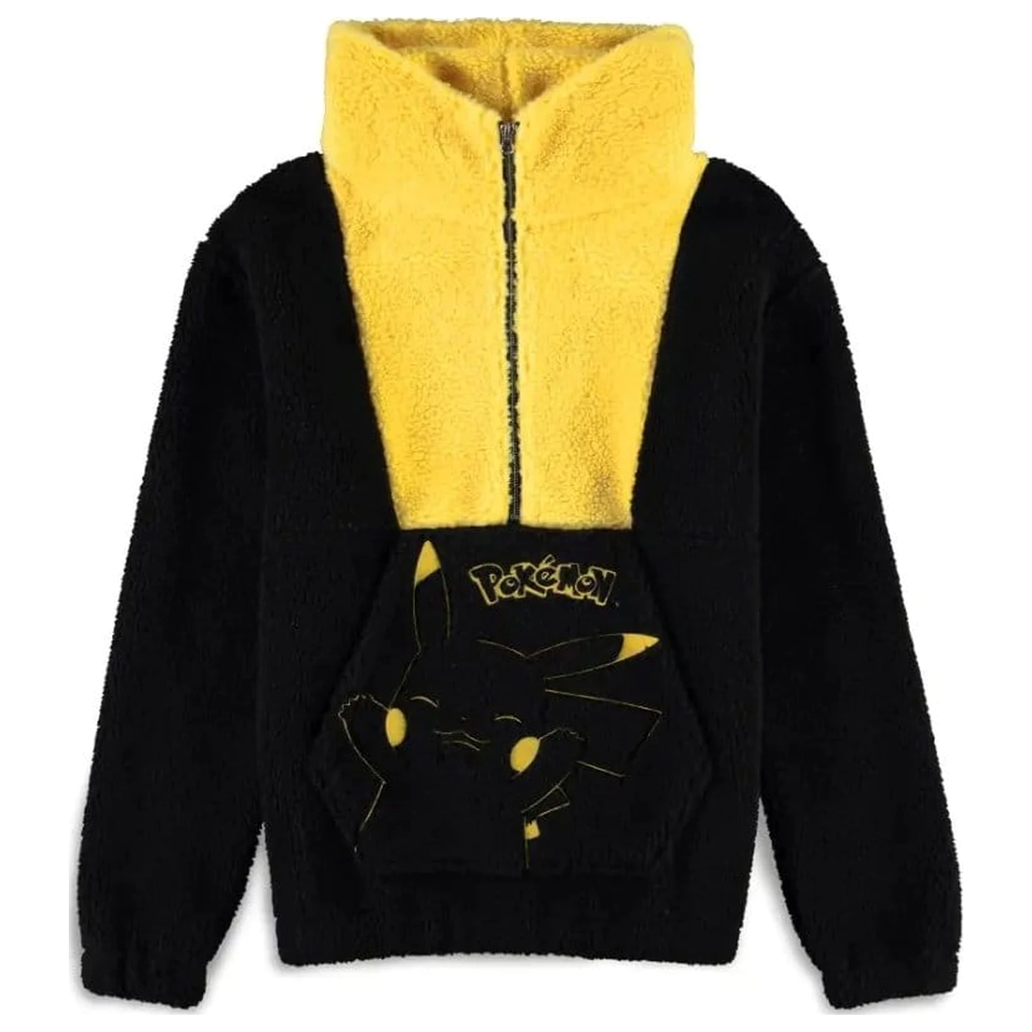 Pokémon Hooded Sweater Pikachu Sherpa  product photo
