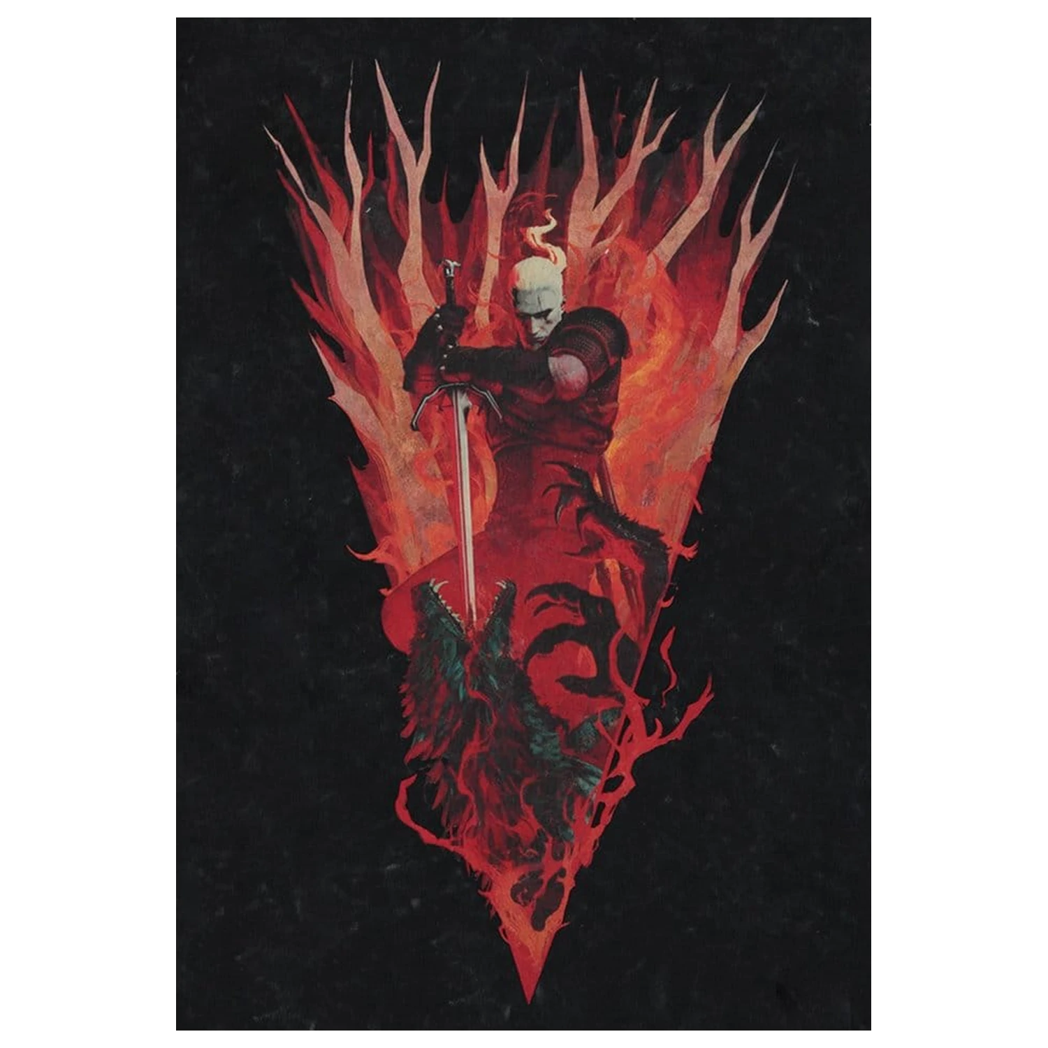 The Witcher T-Shirt The Beast Slayer  product photo