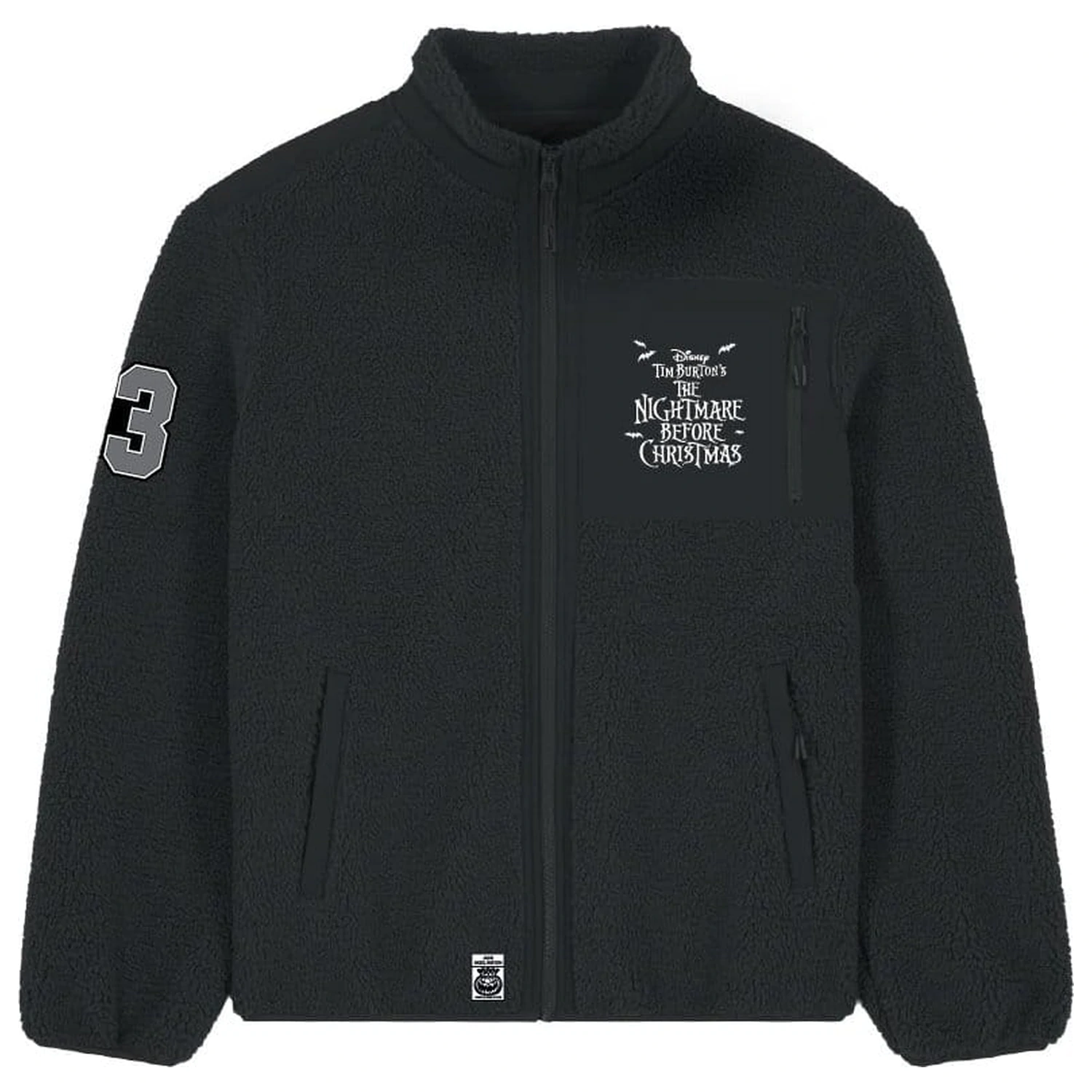 The Nightmare Before Christmas Jack Skellington Sherpa Jacket product photo