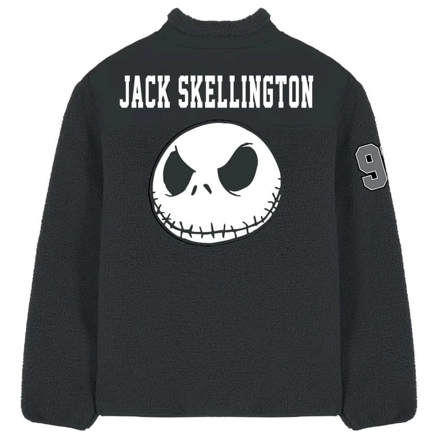 The Nightmare Before Christmas Jack Skellington Sherpa Jacket product photo