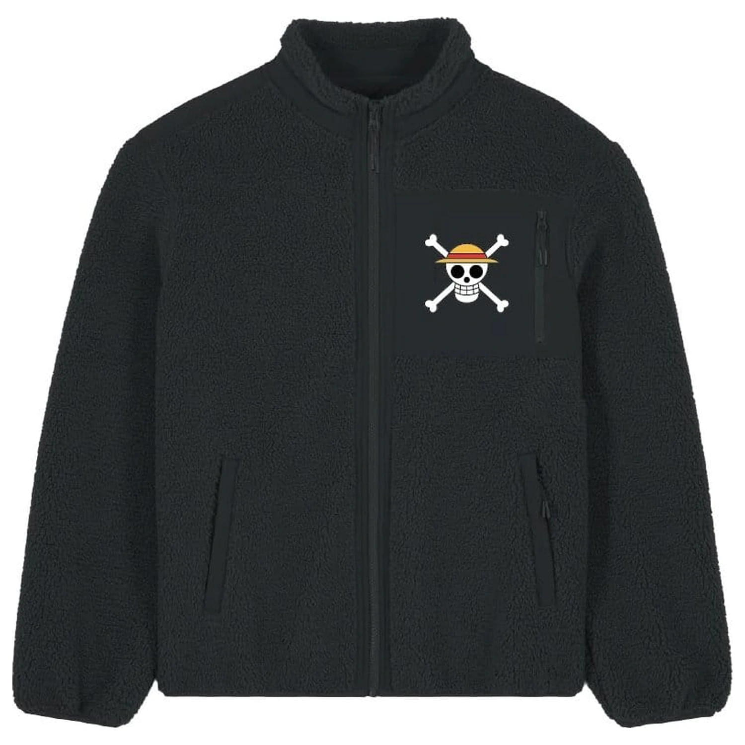 One Piece Sherpa Jacket Logo  product photo