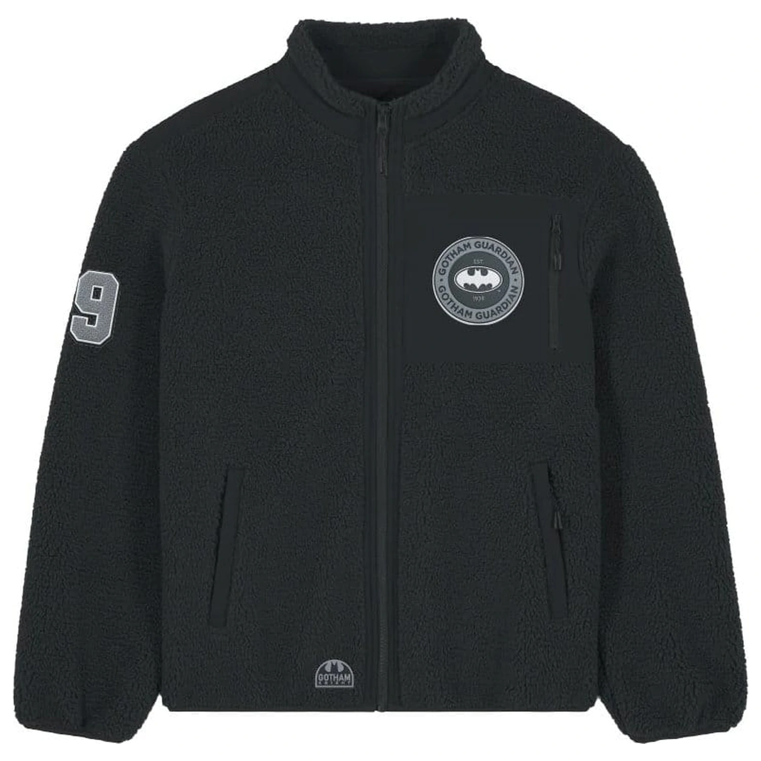 DC Comics Sherpa Jacket Batman Logo  product photo