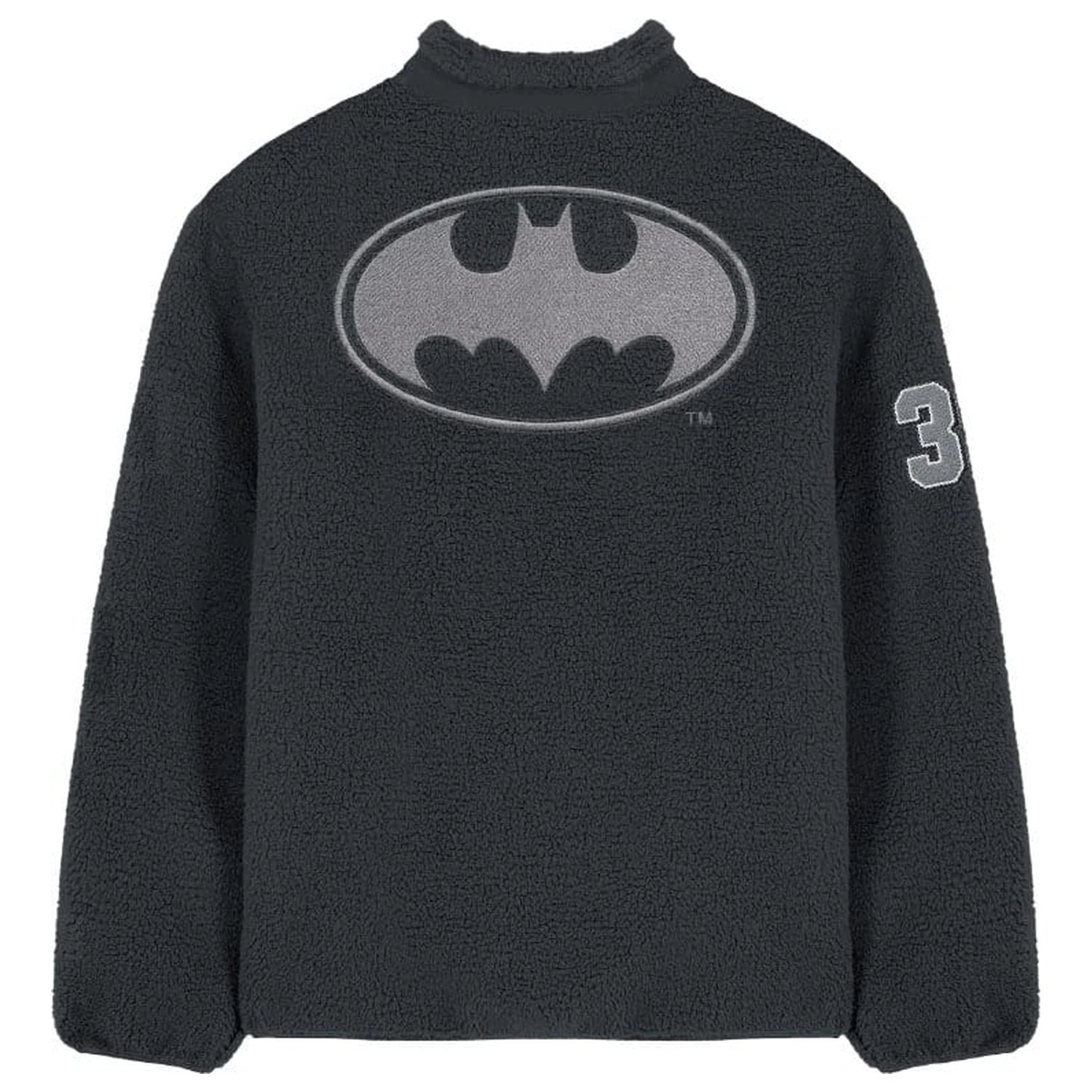 DC Comics Sherpa Jacket Batman Logo  product photo