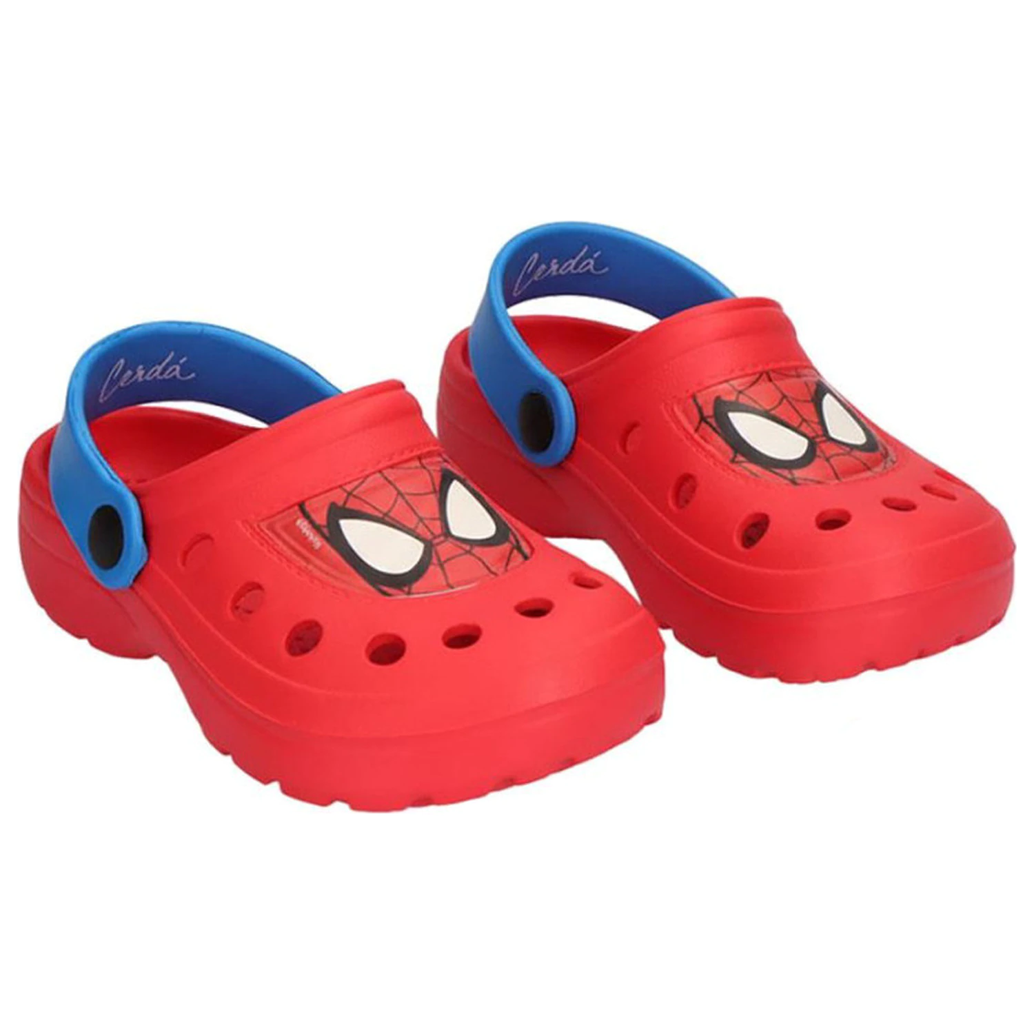 Spider-Man Eyes Red children's slippers, clog  product photo