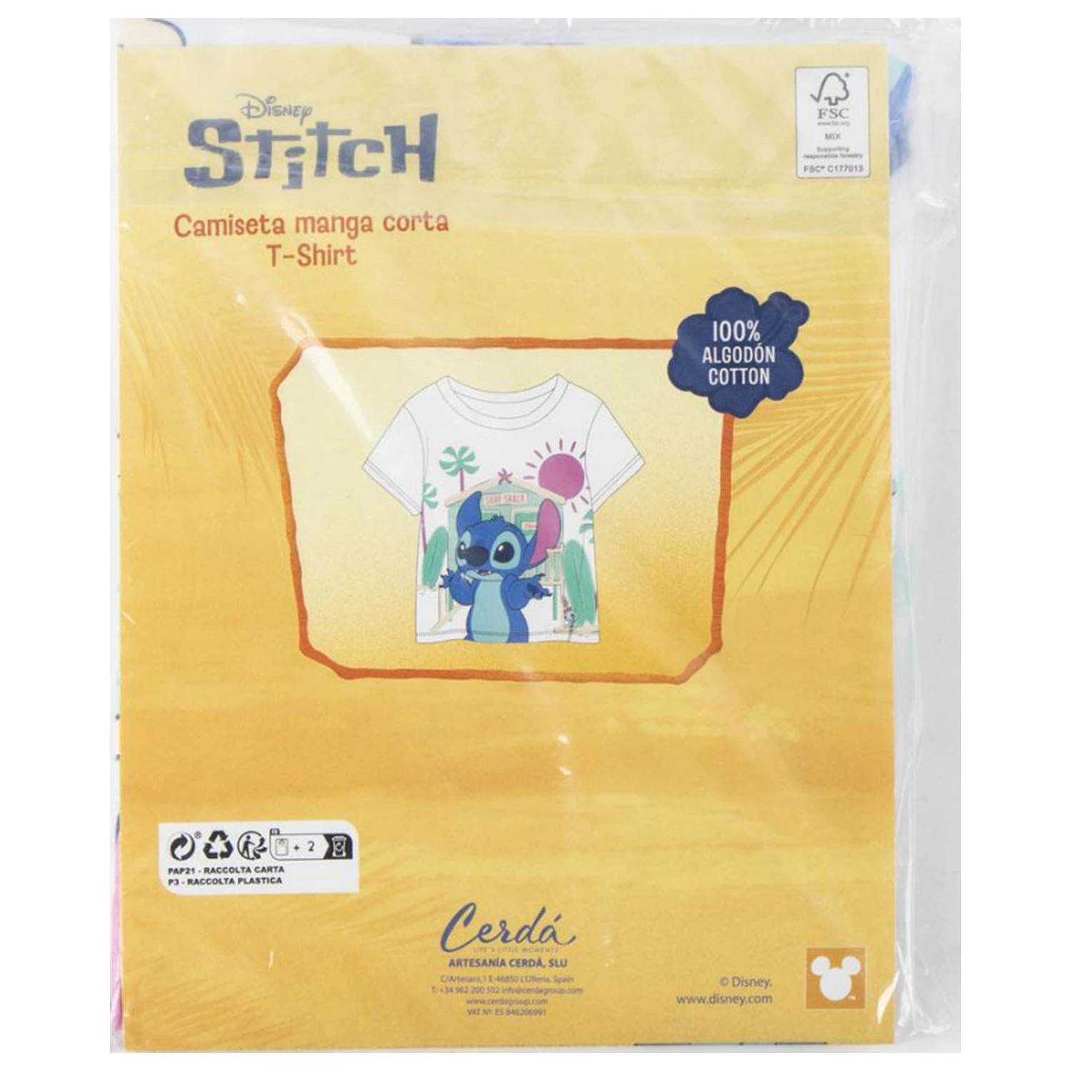 Stitch's Surf Shack Kids' Short Sleeve T-Shirt, Top  product photo