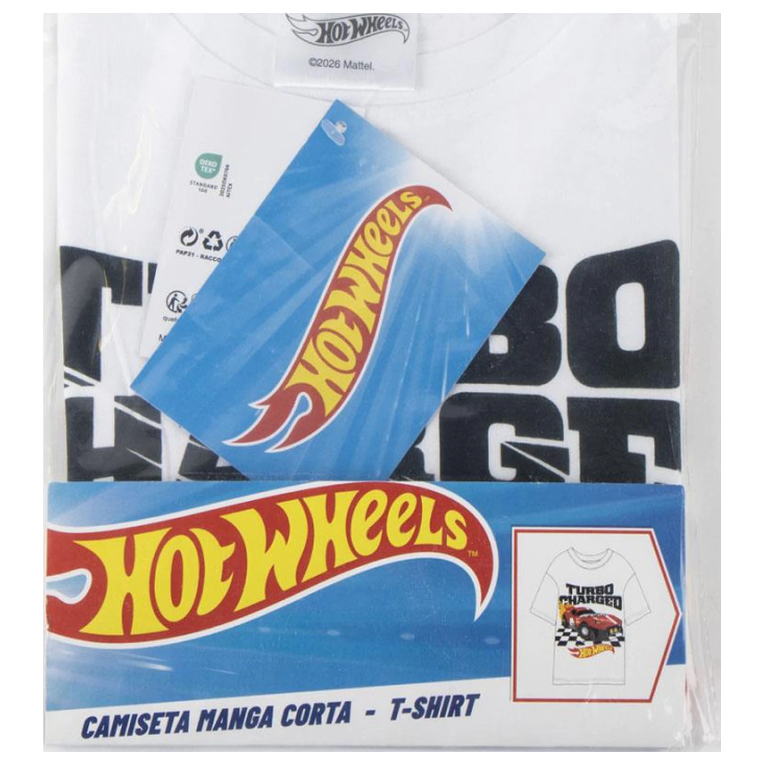 Hot Wheels Turbo Kids' Short Sleeve T-shirt, Top  product photo