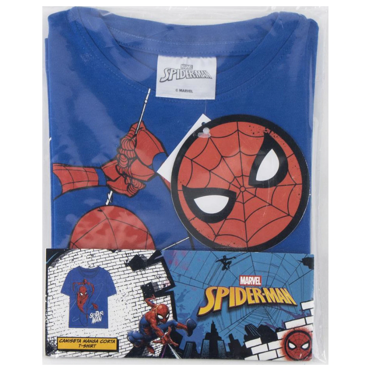 Spider-Man Tour Kids Short T-shirt Top  product photo