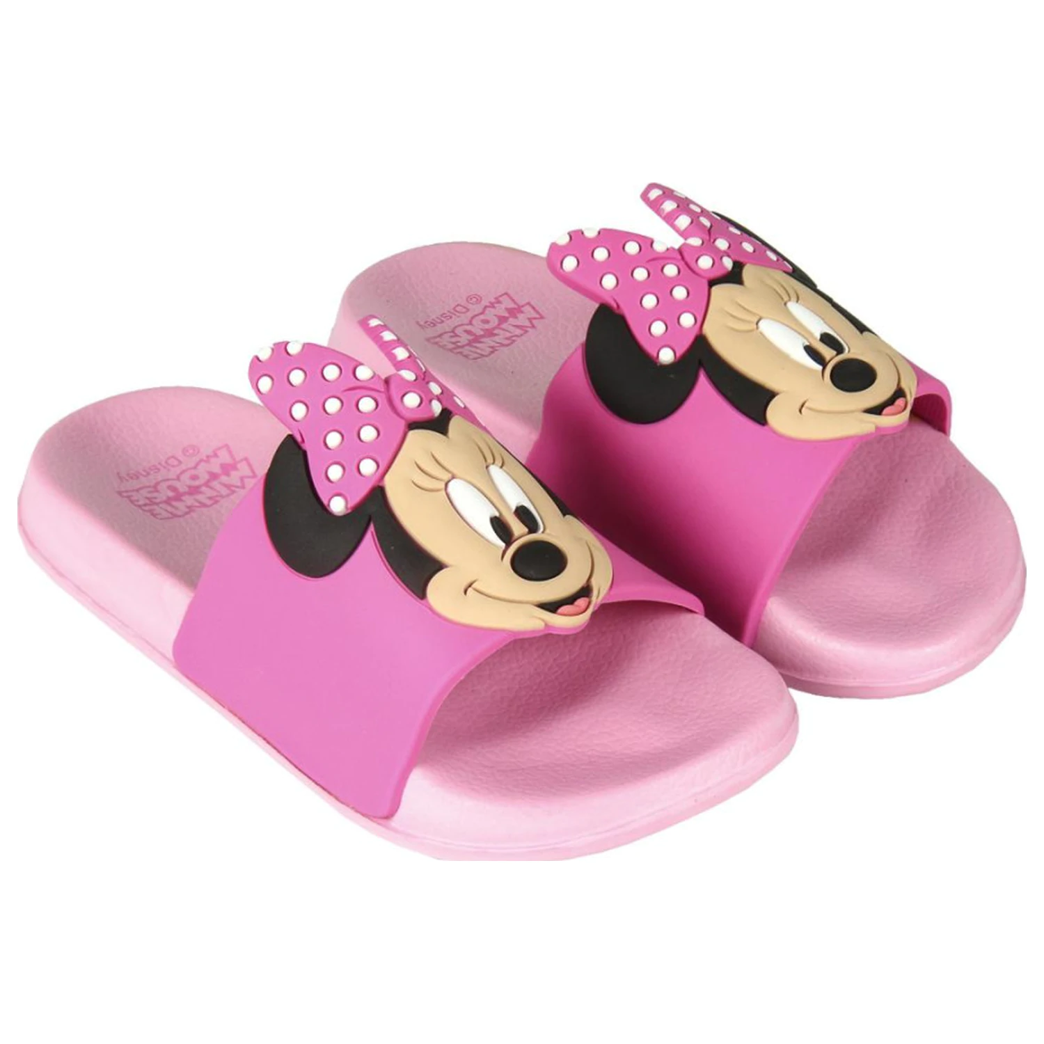 Disney Minnie Pink 3D Kids Slippers product photo