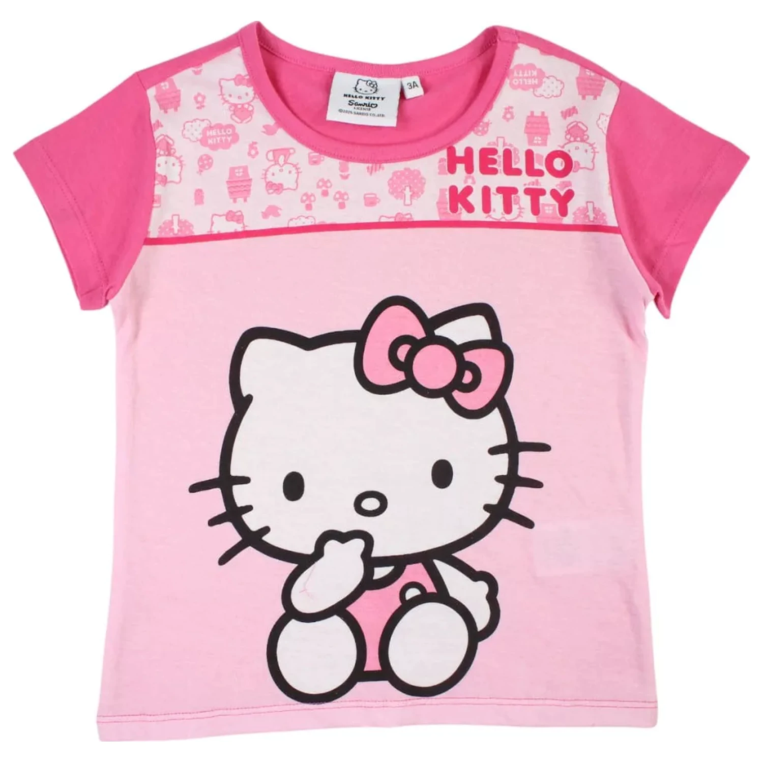 Hello Kitty Cutie Pink children's short pyjamas  product photo