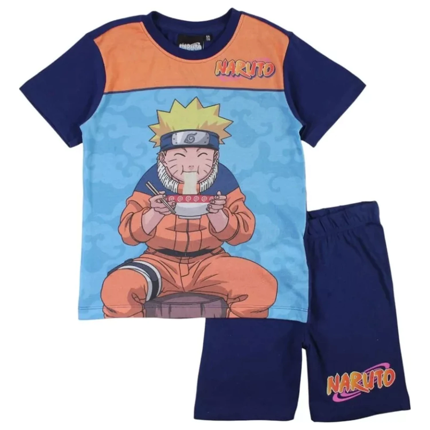 Naruto Ramen Blue children's short pyjamas  product photo