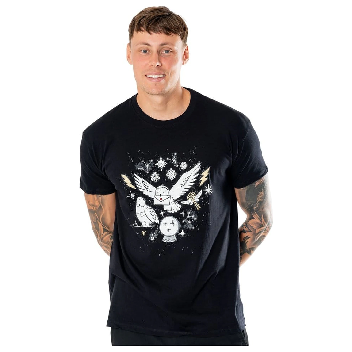 Harry Potter T-Shirt Hedwig Magical Xmas product photo