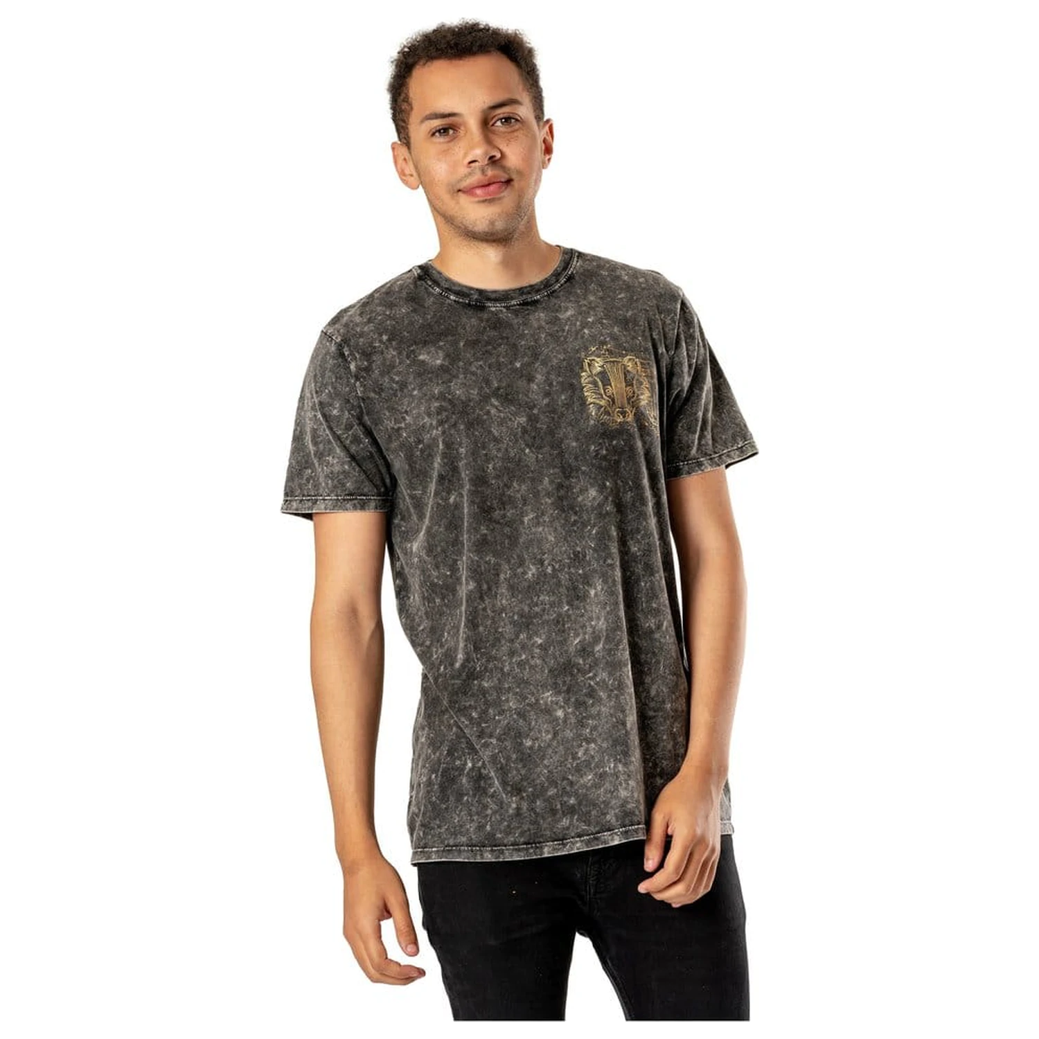 Harry Potter T-Shirt Hufflepuff Acid Wash  product photo