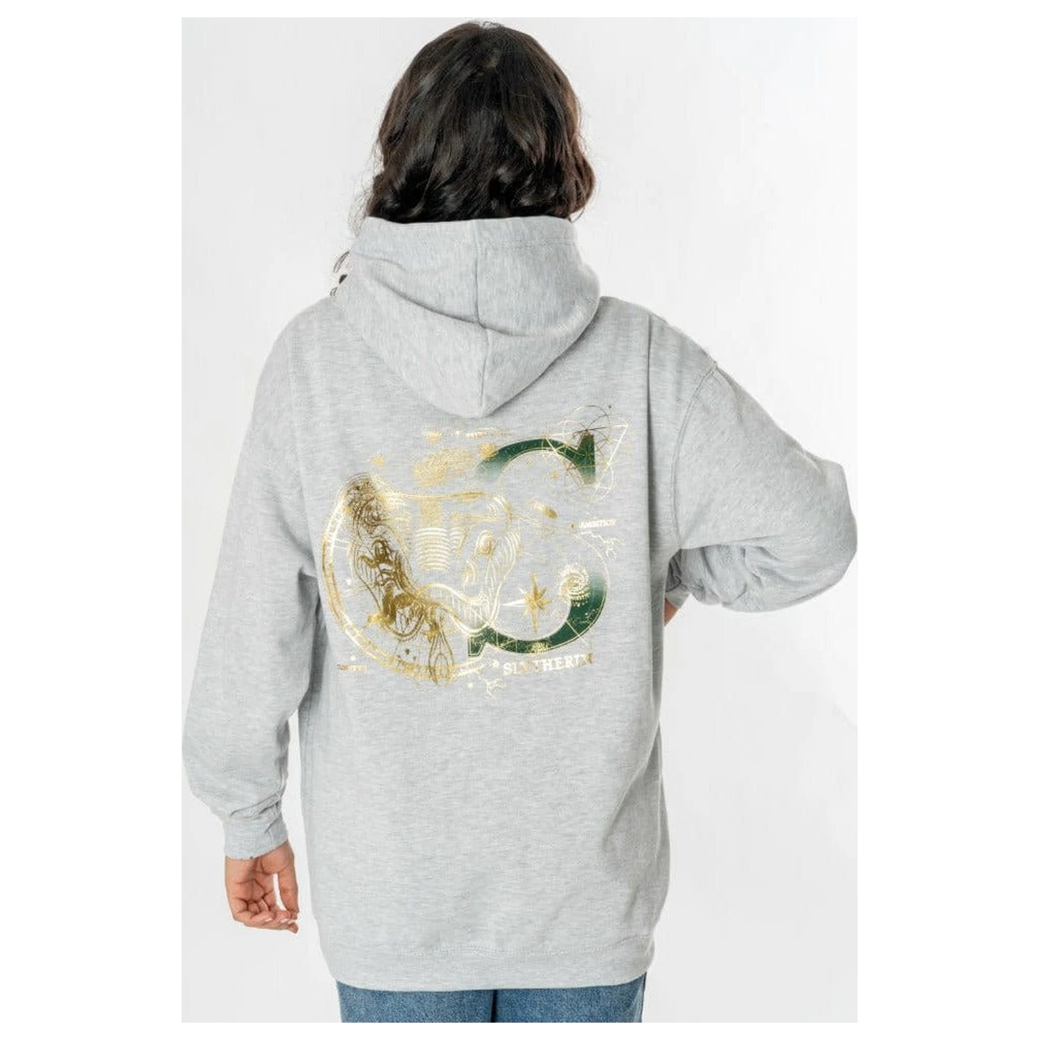 Harry Potter Hooded Sweater Slytherin Zodiac product photo