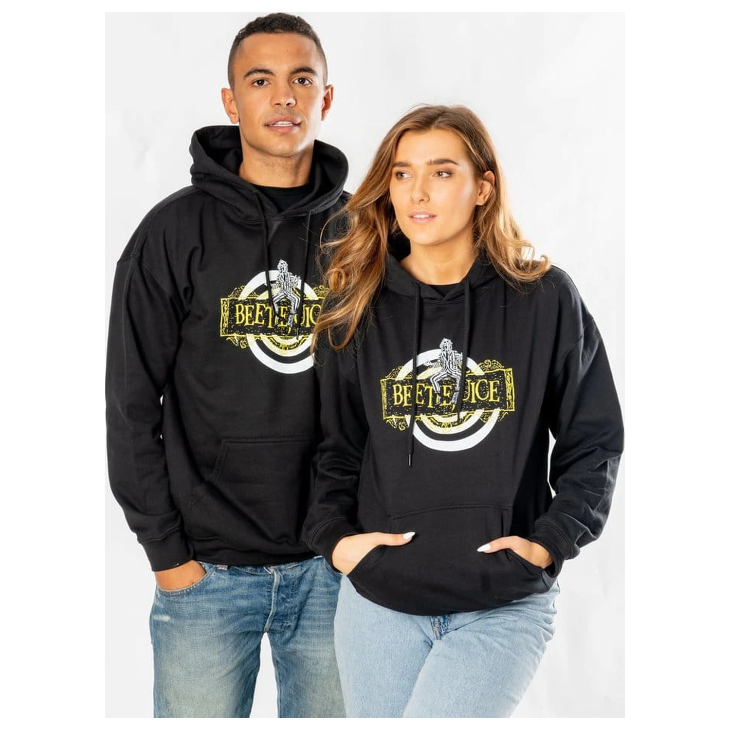 Beetlejuice Hooded Sweater Spiral  product photo