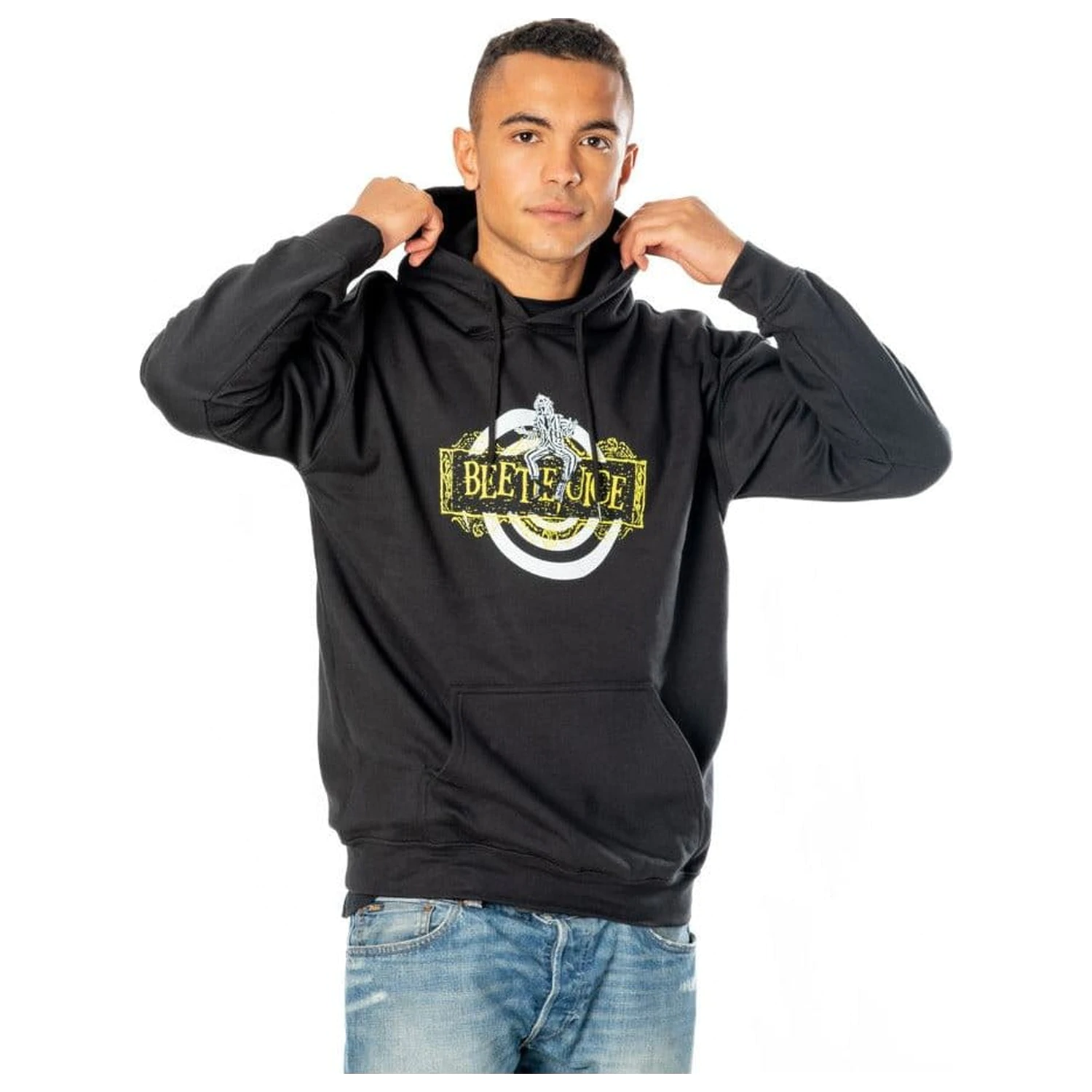 Beetlejuice Hooded Sweater Spiral  product photo