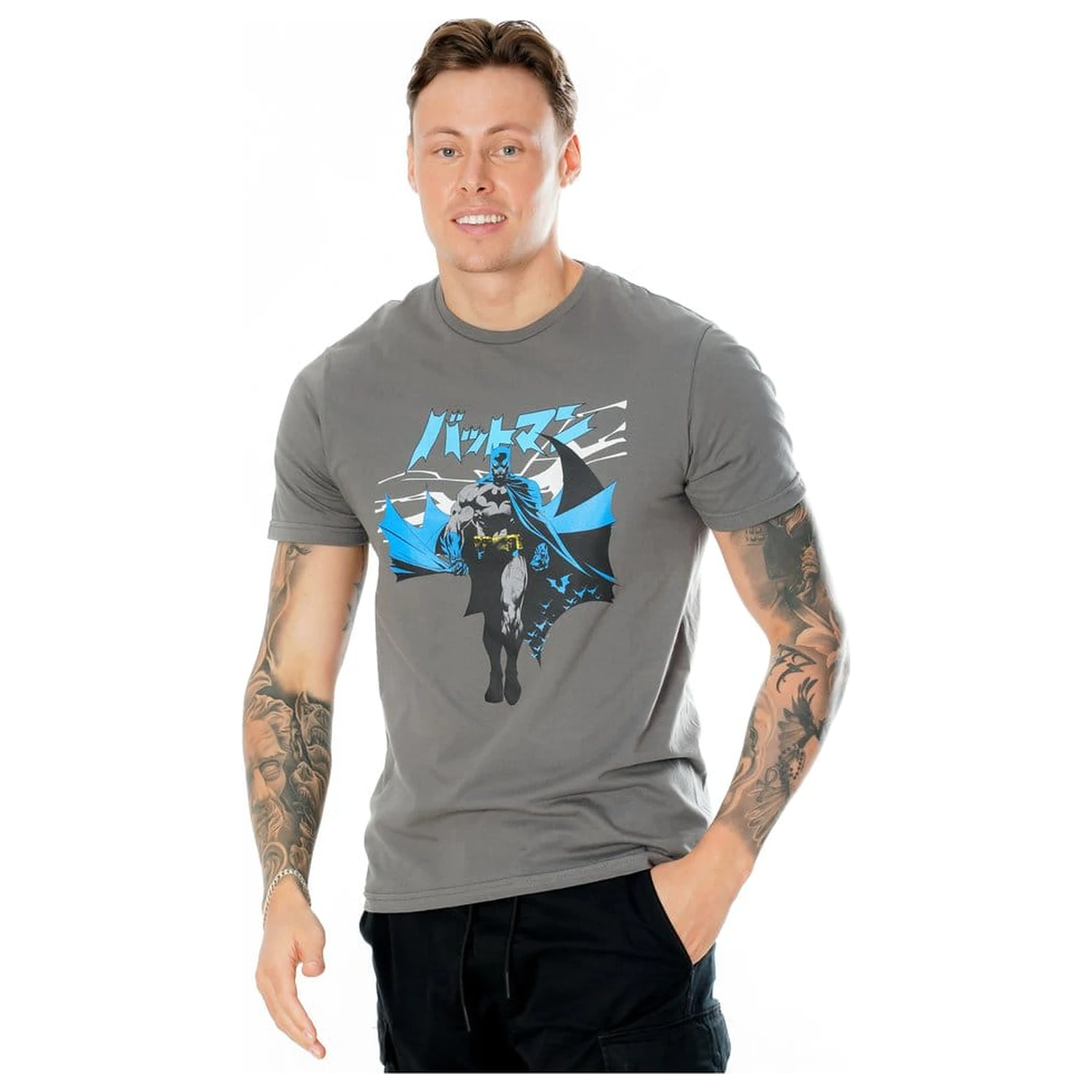 DC Comics T-Shirt Batman Manga Cape product photo