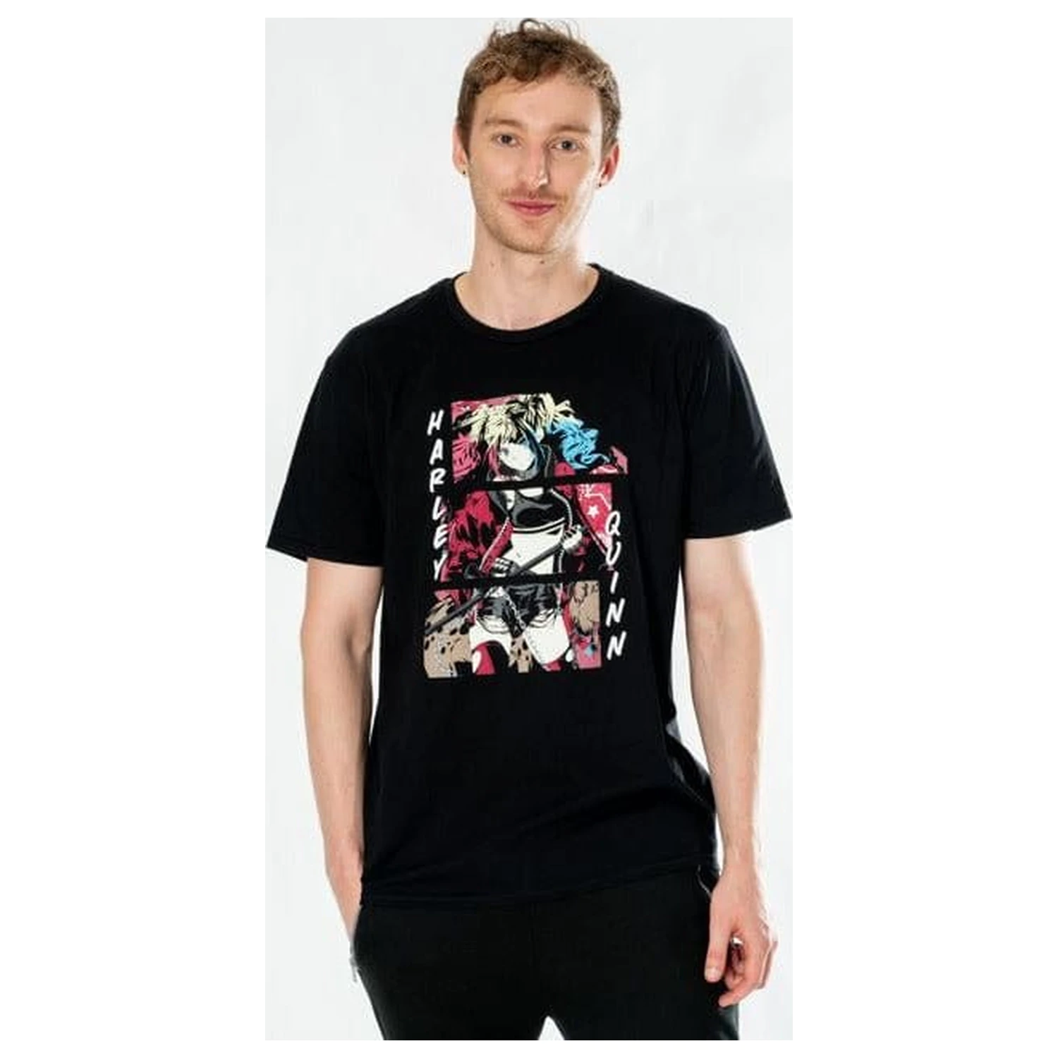 DC Comics T-Shirt Harley Quinn Anime Comic  product photo